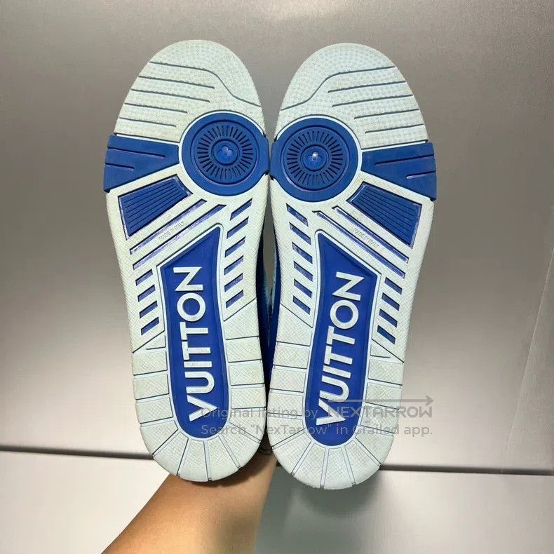 Louis Vuitton Louis Vuitton Trainer Patchwork Blueboard Shoes Size US 8.5 / EU 41-42 - 8 Thumbnail