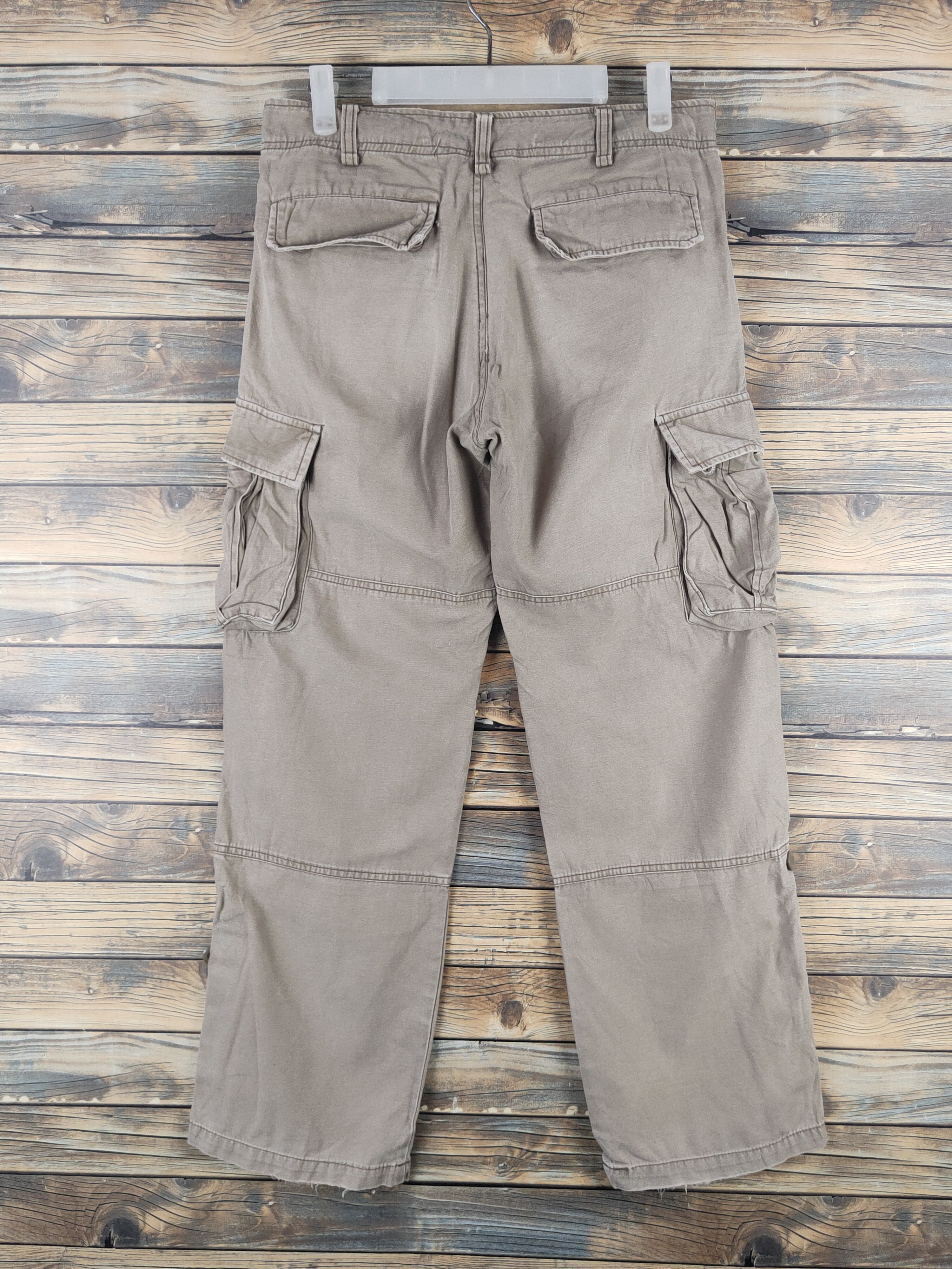 Japanese Brand Japanese Brand Beige Multipocket Cargo Pants #46-282T Size US 30 / EU 46 - 8 Thumbnail