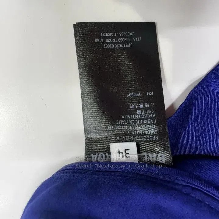 Balenciaga Balenciaga Blue Double B Embroidered Windbreaker. Size US S / EU 44-46 / 1 - 6 Thumbnail