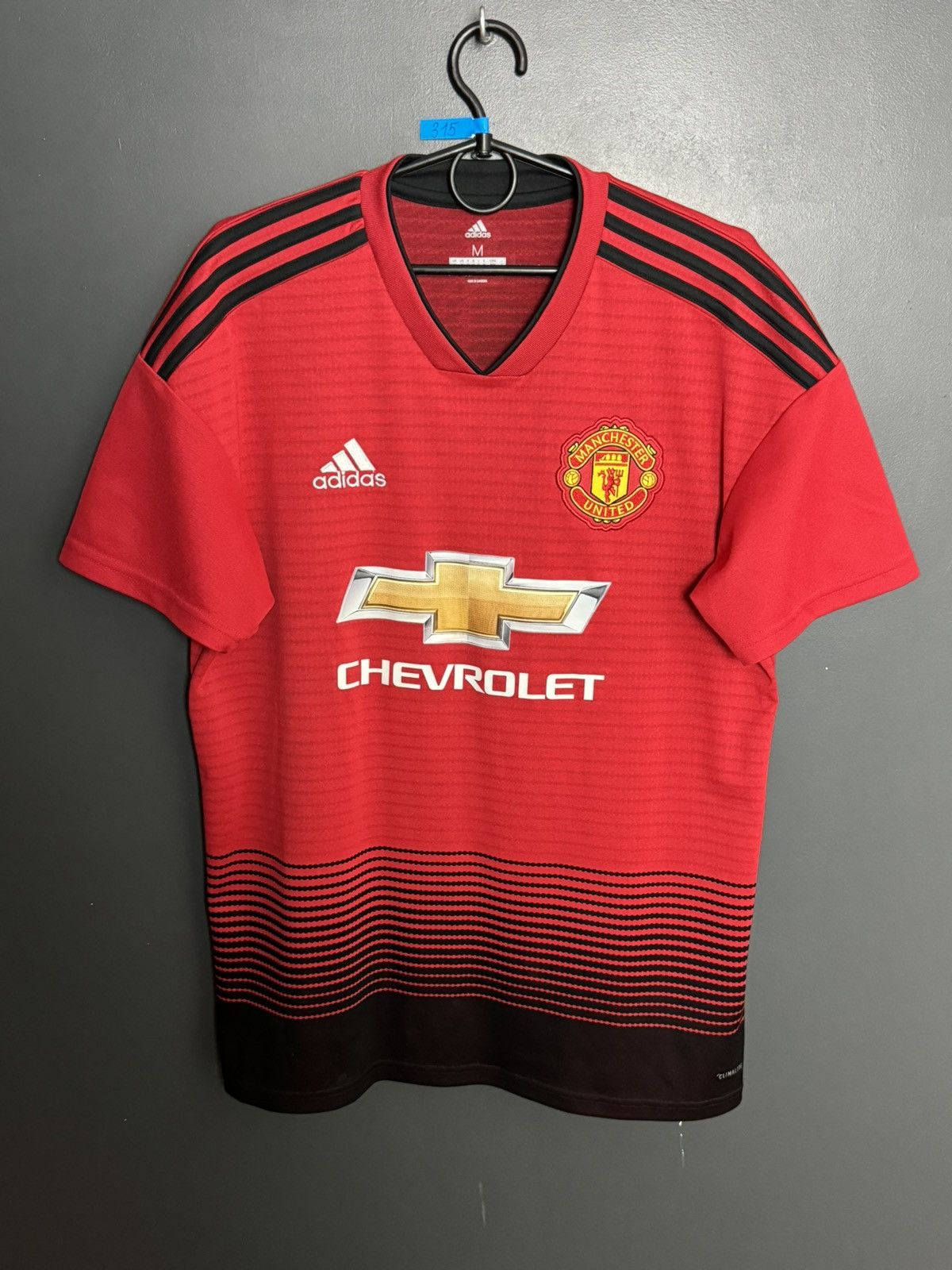 Adidas Manchester United 18/19 Home Football Jersey T-Shirt Size US M / EU 48-50 / 2 - 1 Thumbnail