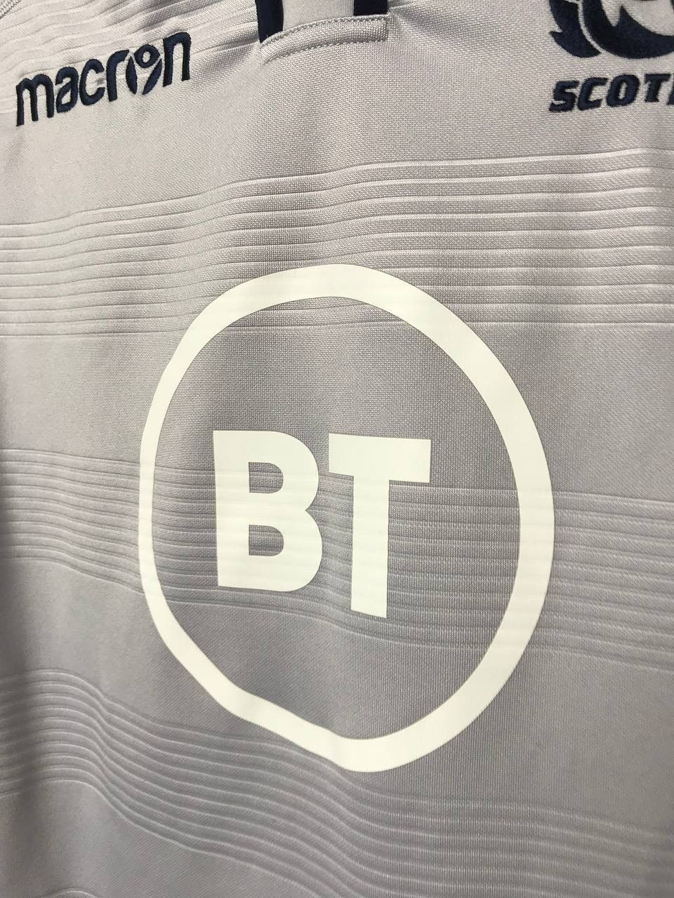 Macron 🔥 Scotland 2018 2019 Rugby Union Macron BT Jersey T Shirt Size US L / EU 52-54 / 3 - 6 Thumbnail