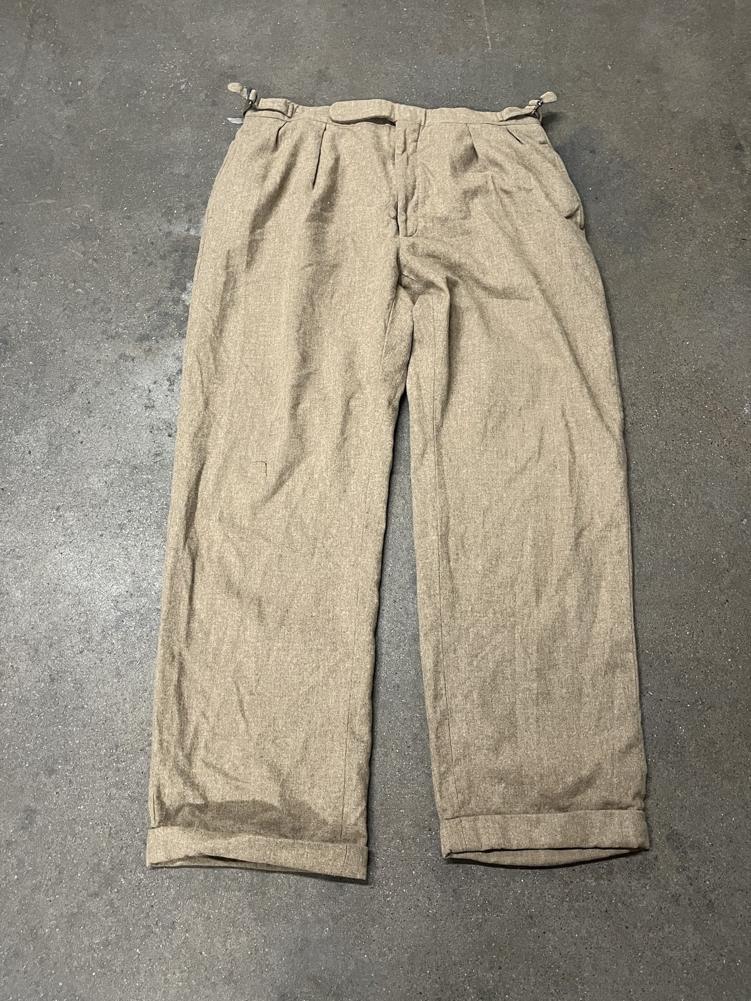 極太 90s Polo by RalphLauren wool slacks Polo Ralph Lauren × Vintage Vintage 90s POLO RALPH LAUREN Wool