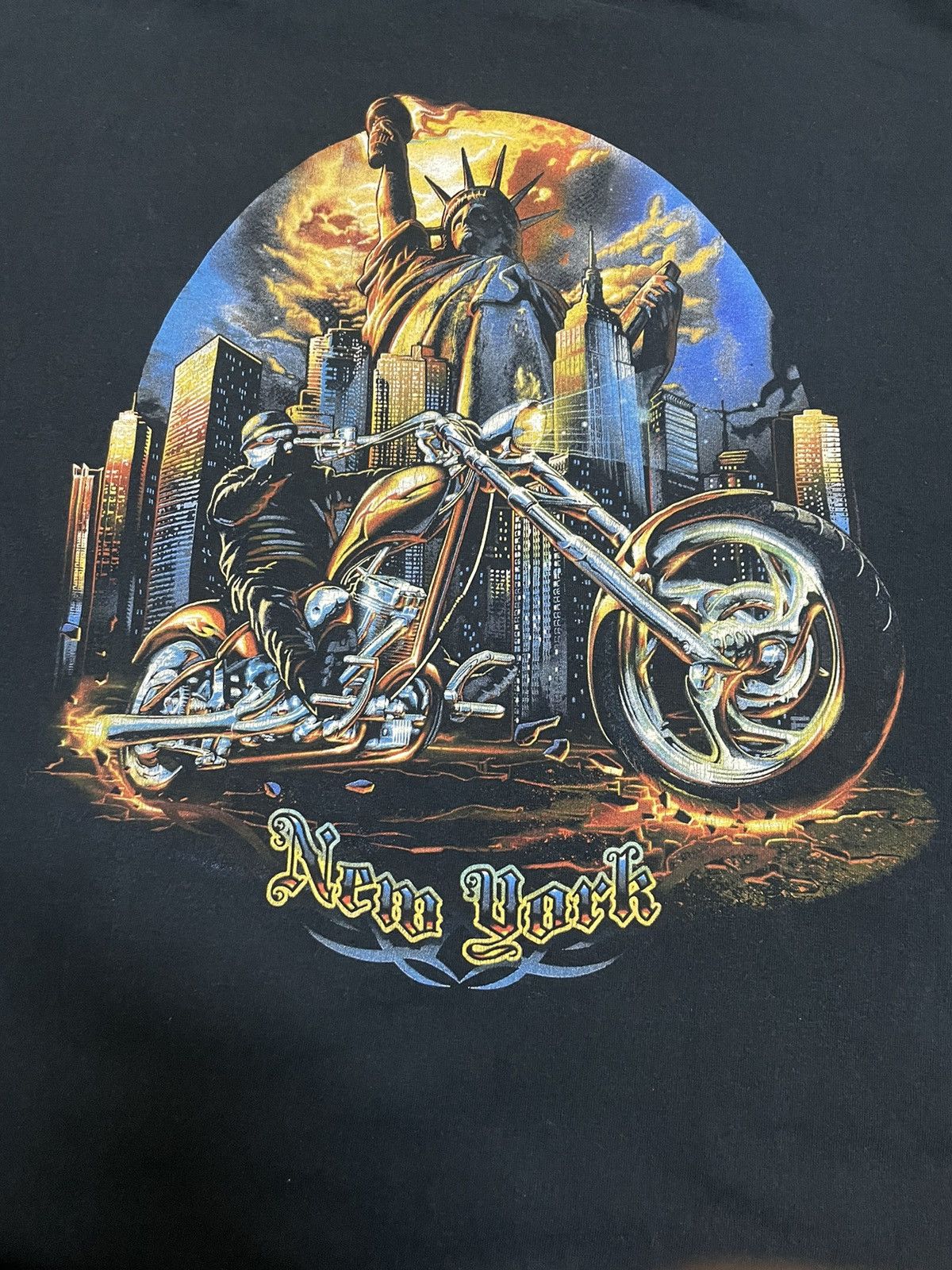 Vintage Lone Rider: NYC Streets Tee Size US L / EU 52-54 / 3 - 6 Thumbnail