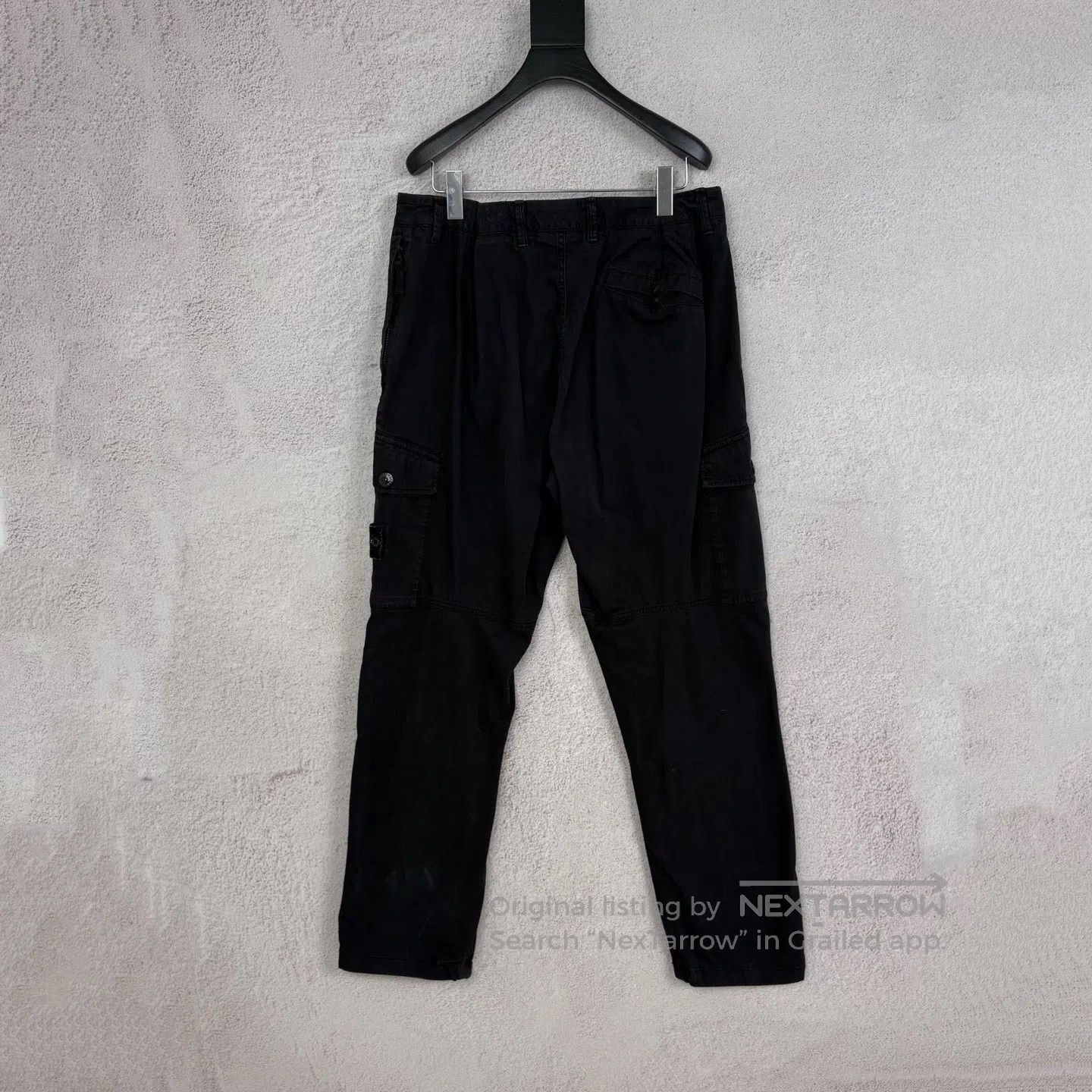 Stone Island STONE ISLAND Logoed Double-Pocket Workwear Long Pants Size US 38 / EU 54 - 2 Thumbnail