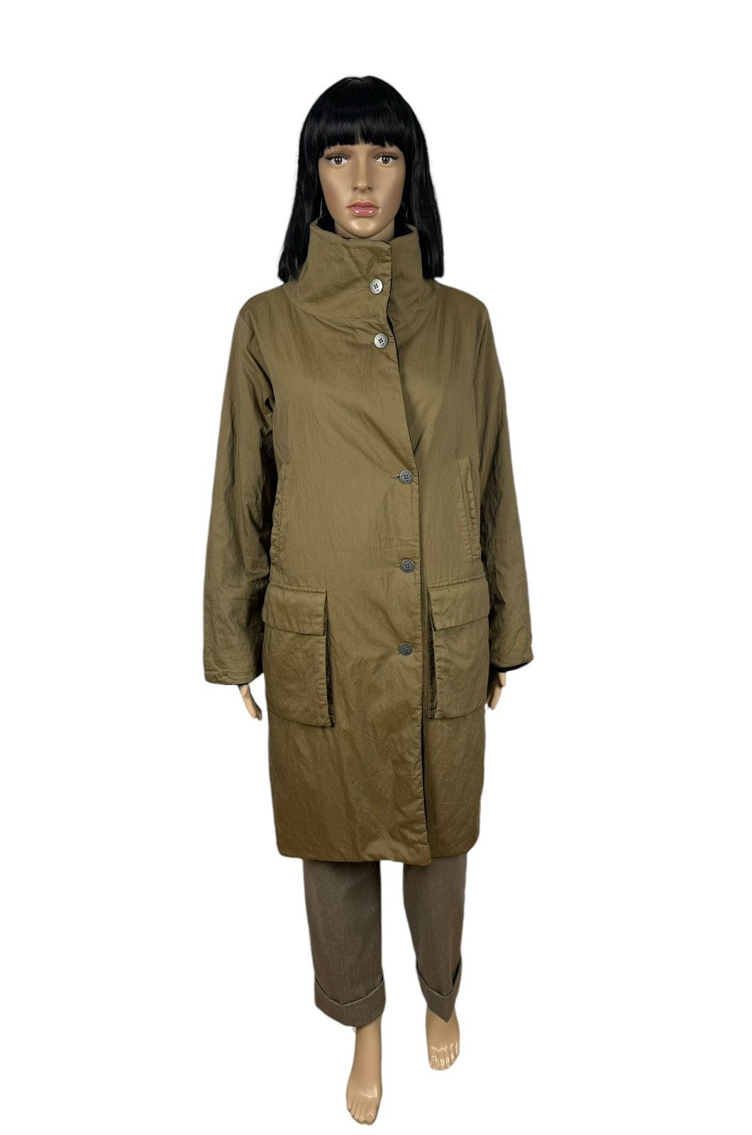 Transit Transit Par Such Warm Nylon-Cotton Coat Wool Lined size 2 Size M / US 6-8 / IT 42-44 - 2 Thumbnail