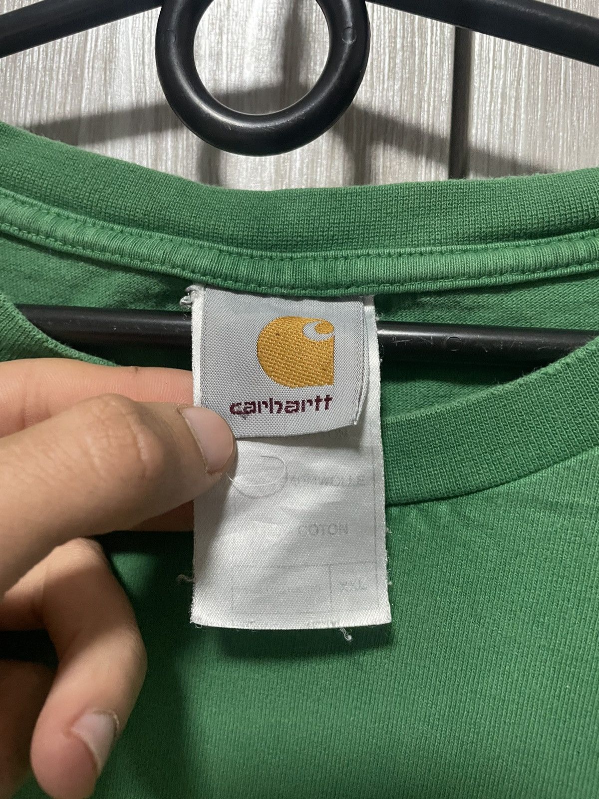 Carhartt × Vintage Vintage 00s Carhartt Dearborn Graphic T Shirt Heavyweight Size US XXL / EU 58 / 5 - 8 Thumbnail