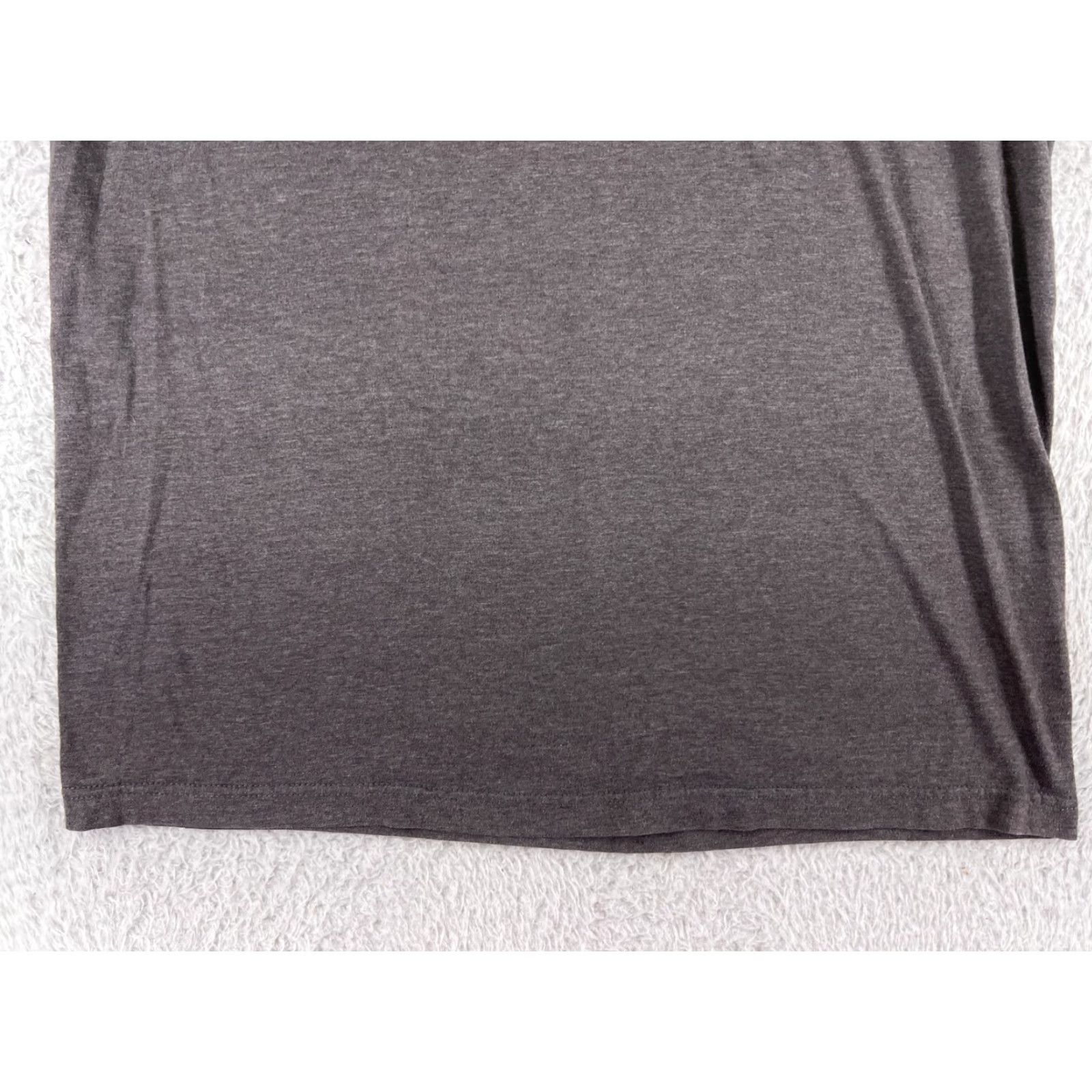 Nike Nike Dri-Fit Shirt Mens Large Gray Logo Print Cotton Crew Neck Size US L / EU 52-54 / 3 - 6 Thumbnail