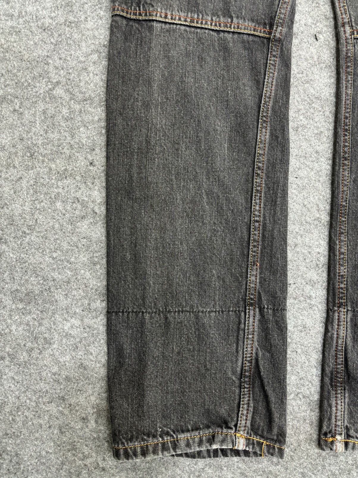 Japanese Brand 💥Insane Double Waist💥Rare Dominate Black Wash Denim F526 Size US 30 / EU 46 - 15 Thumbnail