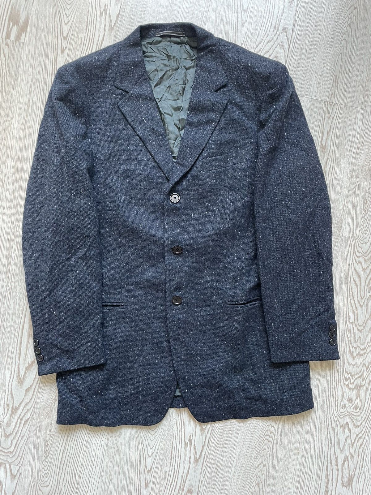 Ermenegildo Zegna Ermenegildo Zegna Soft Blue Wool&Cashmere blazer Size 48R - 1 Thumbnail