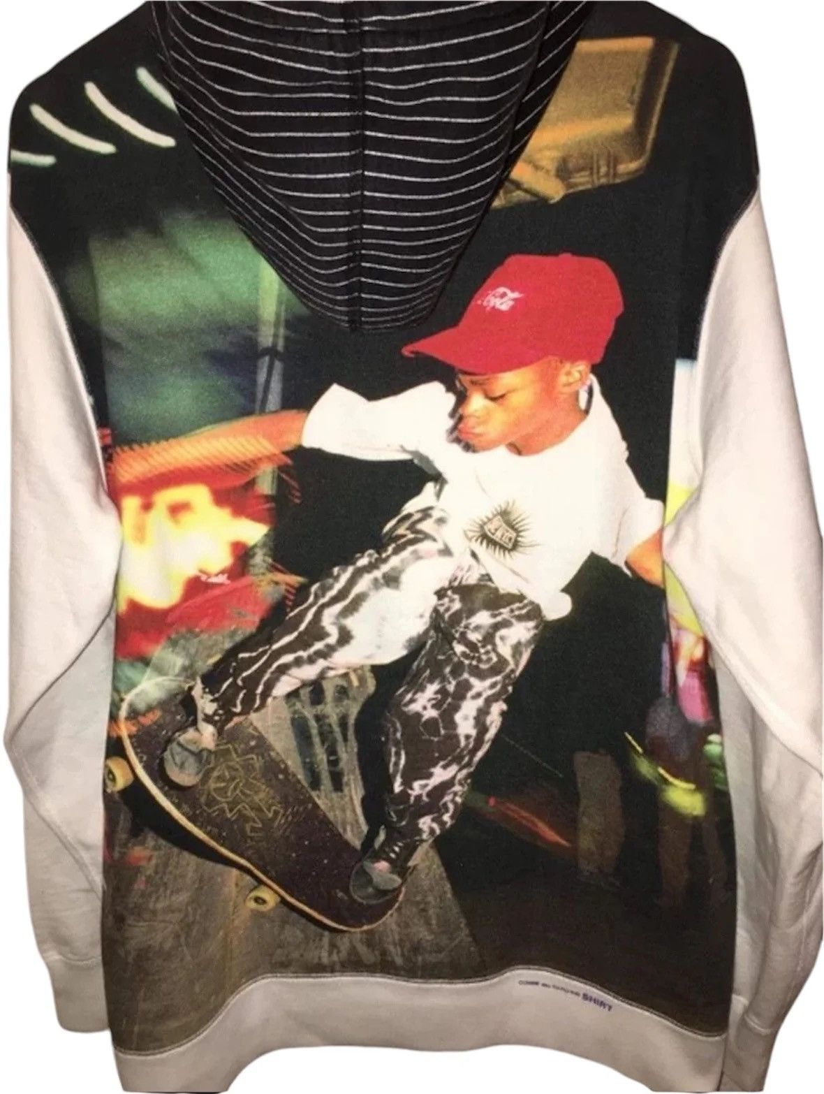 Comme des Garcons SHIRT × Supreme Supreme COMME des GARCONS Harold Hunter hoodie Size US M / EU 48-50 / 2 - 2 Thumbnail