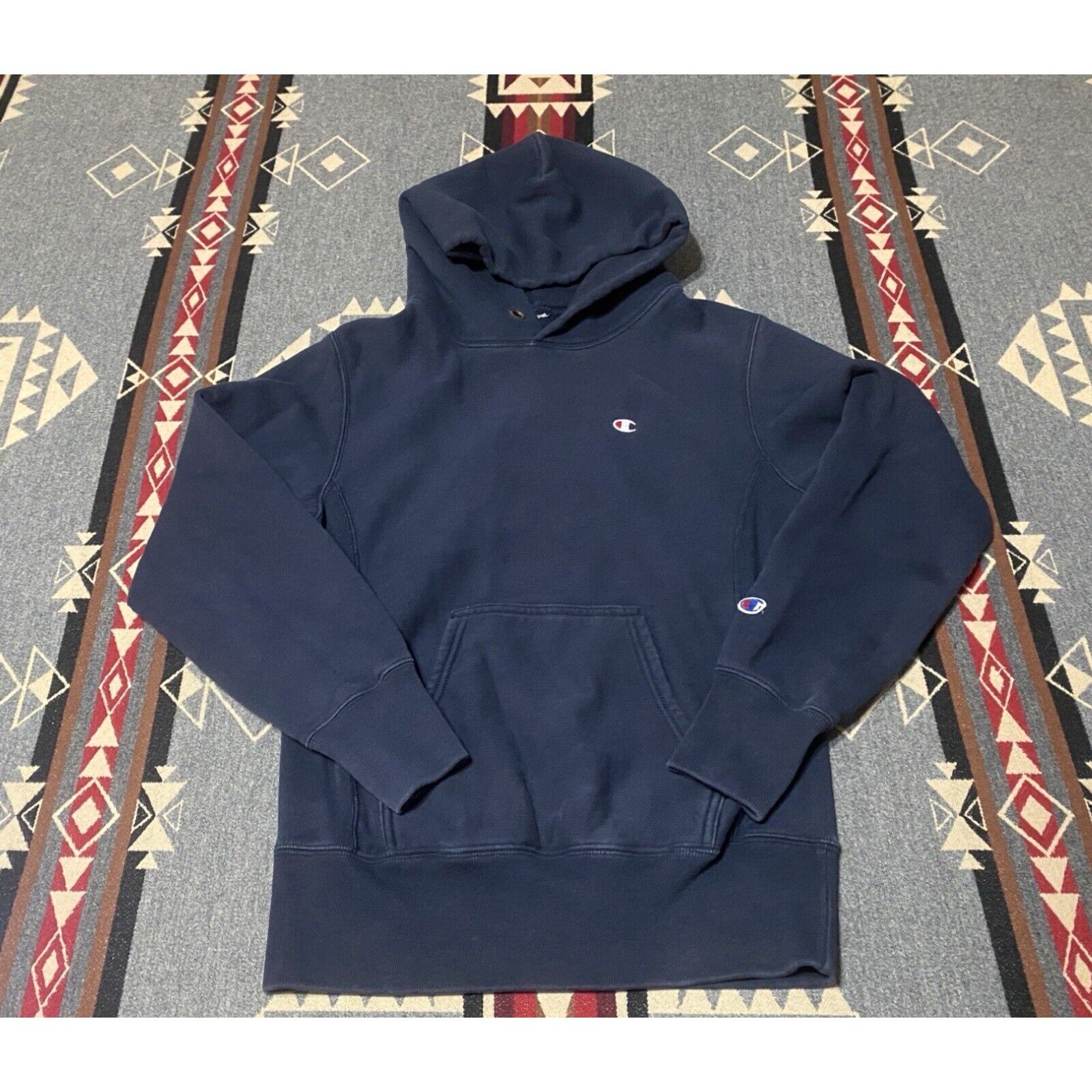 Champion Champion Reverse Weave Hoodie Sweatshirt Size S Made USA Navy Warm  Up Vtg 70s 62 | Grailed