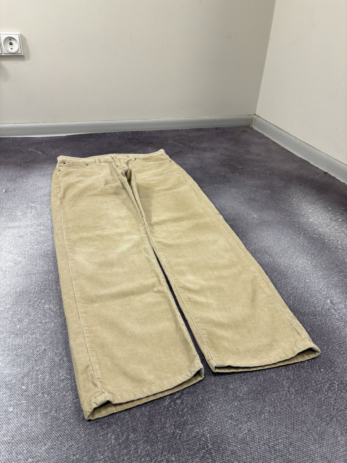 Levi's Vintage Levi’s 751 Men’s Beige Mustard Corduroy Baggy Pants Size US 32 / EU 48 - 9 Thumbnail