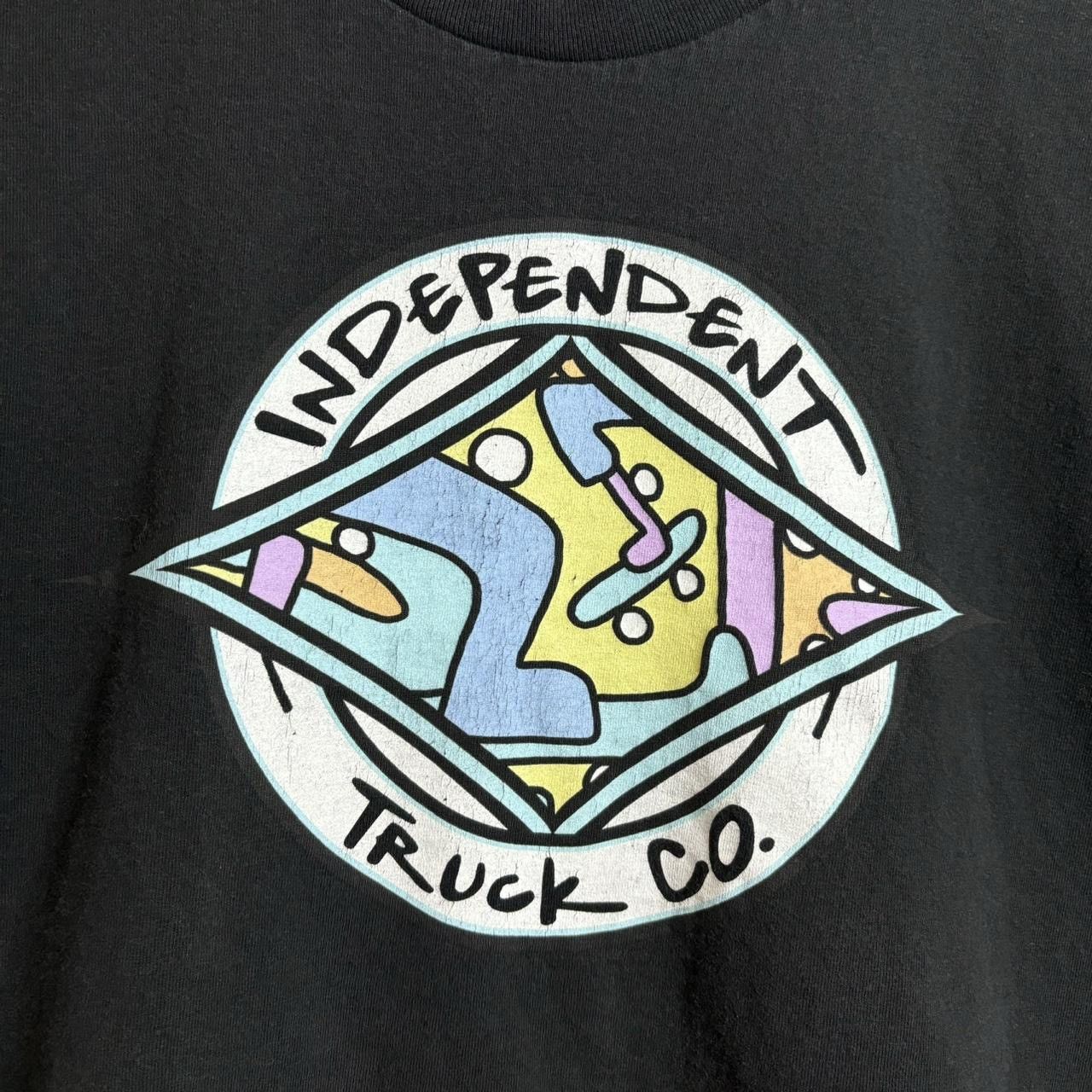 Independent Truck Co. × Vintage Vintage Style Independent Black Pastel Essence Graphic Tee Size US S / EU 44-46 / 1 - 2 Thumbnail