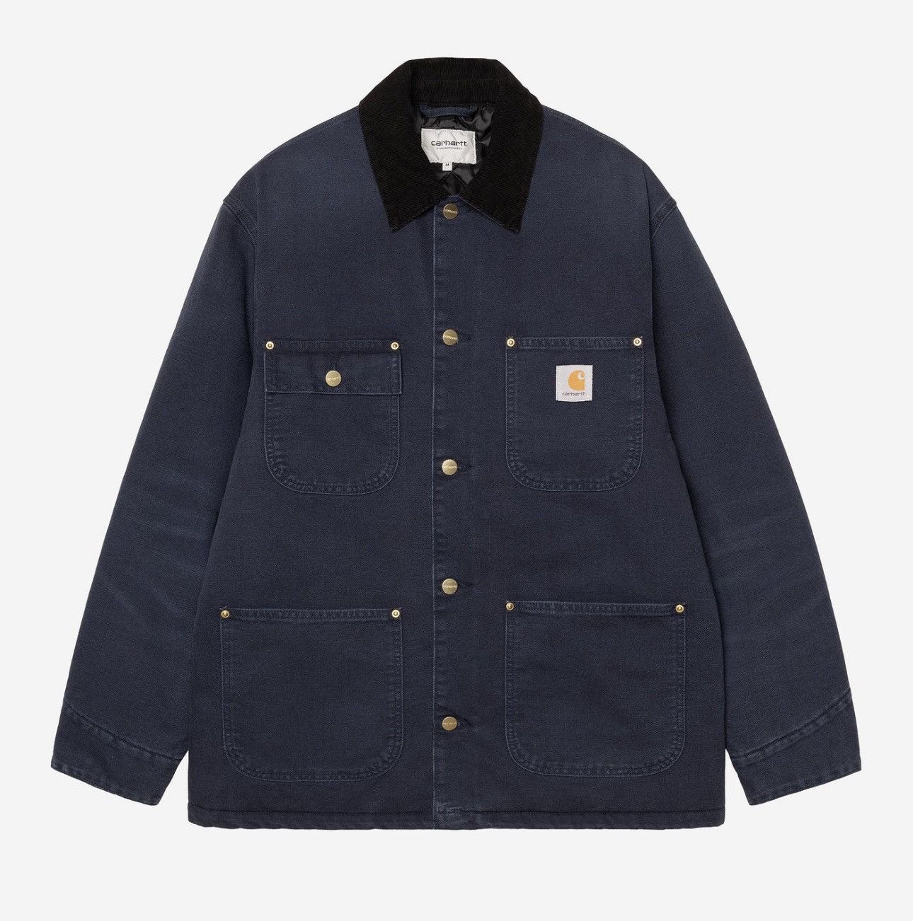 Carhartt × STUSSY CHORE COAT Carhartt x Stussy Chore coat (Rare item) Tag : M Color : DNY