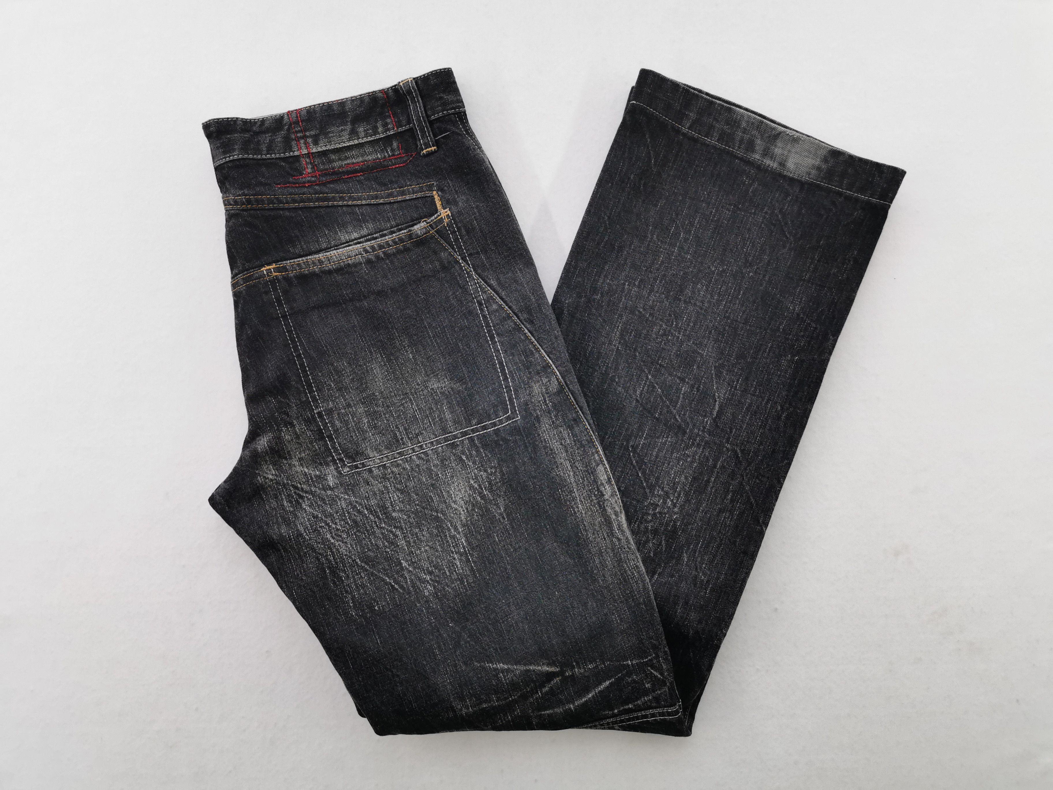 Marithe + Francois Girbaud Distressed Vintage Marithe Francois Girbaud Double Knee Size US 33 - 4 Thumbnail