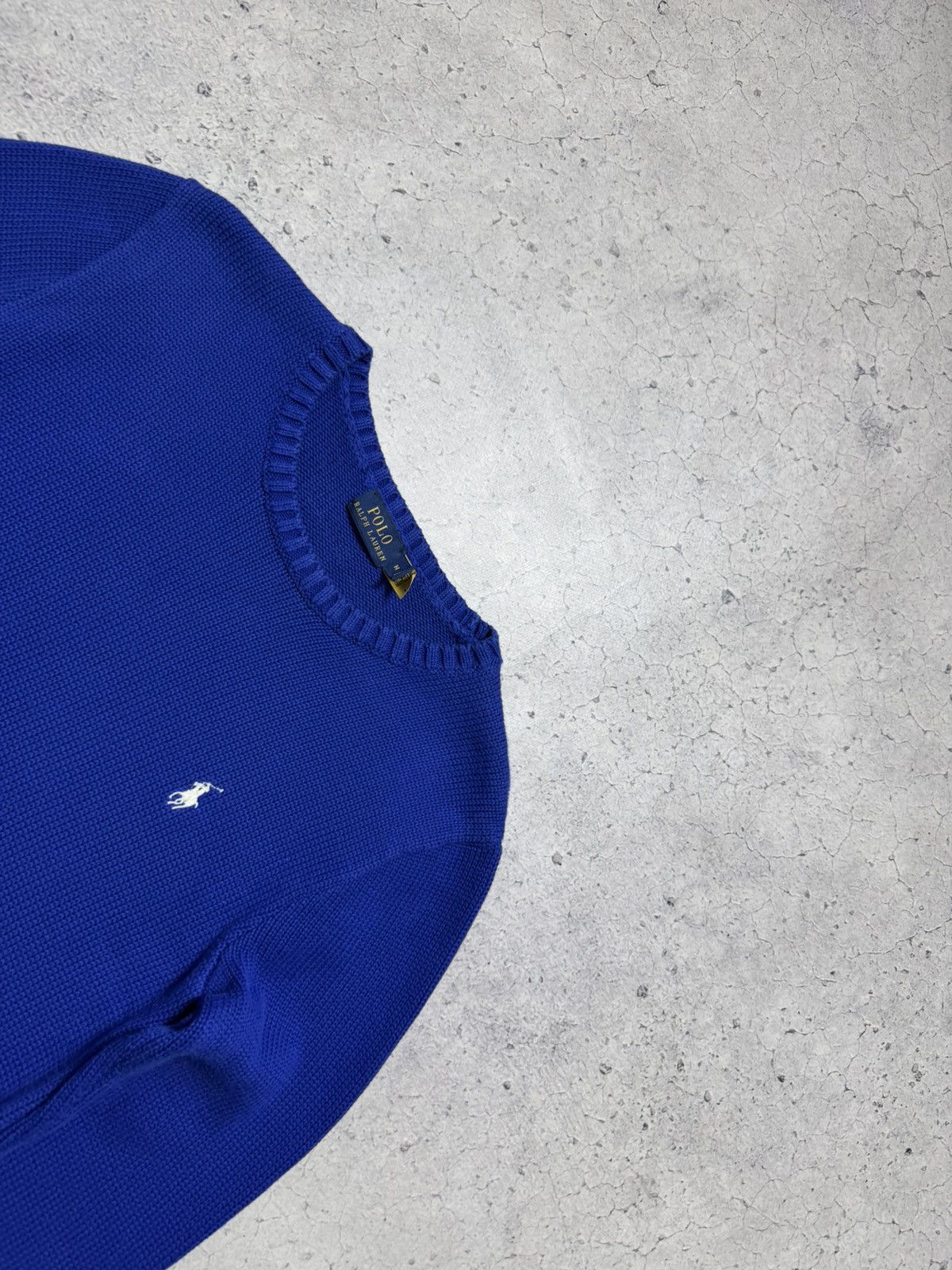Polo Ralph Lauren Polo Ralph Lauren Knit Sweater Blue Vintage PRL Size US M / EU 48-50 / 2 - 4 Thumbnail