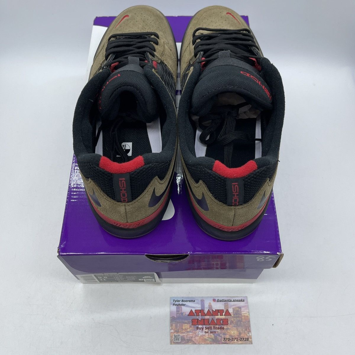Nike Ishod wair light olive Size US 9.5 / EU 42-43 - 6 Thumbnail