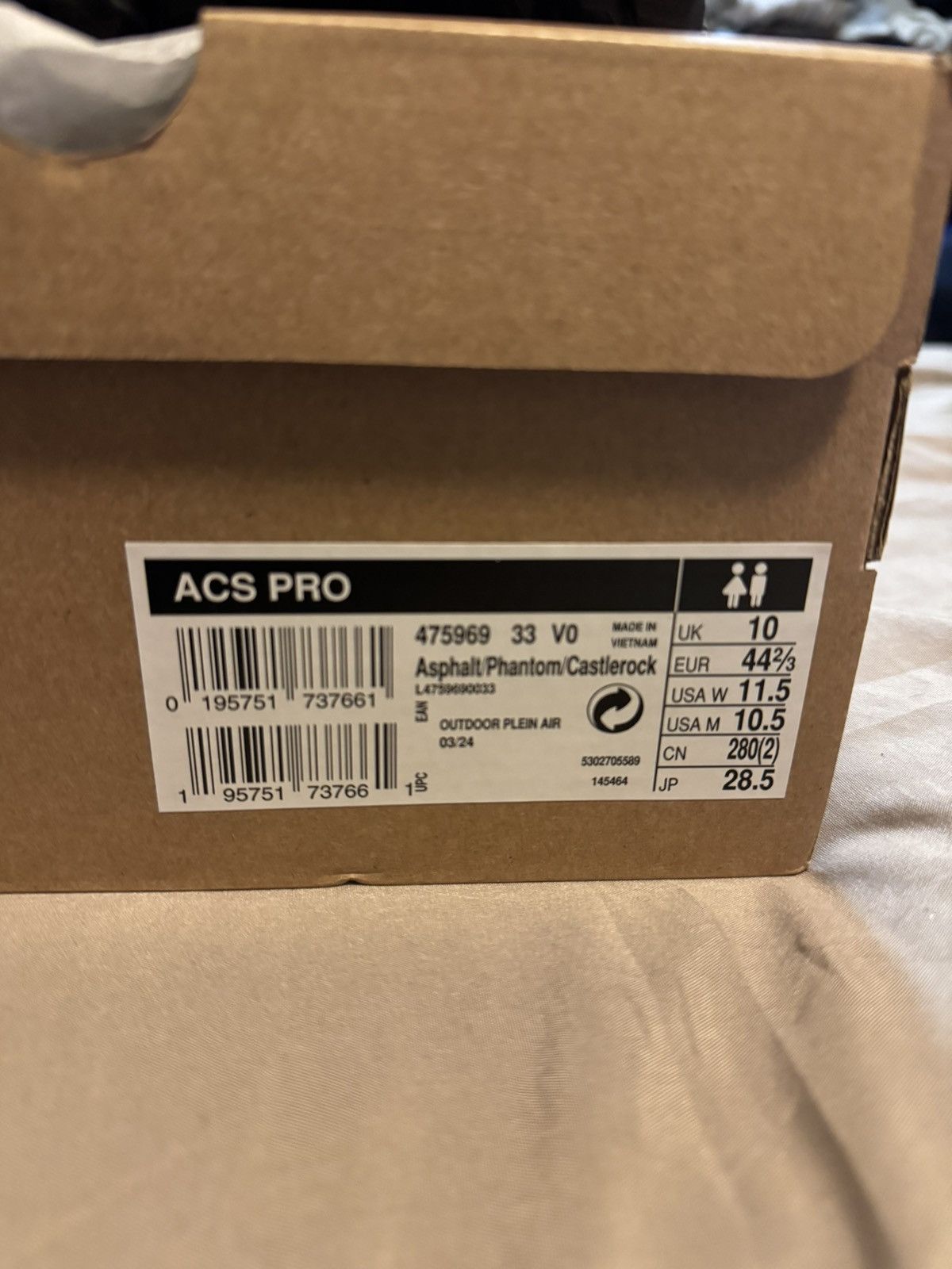 Salomon ACS Pro Asphalt Phantom NEW Size US 10.5 / EU 43-44 - 5 Thumbnail