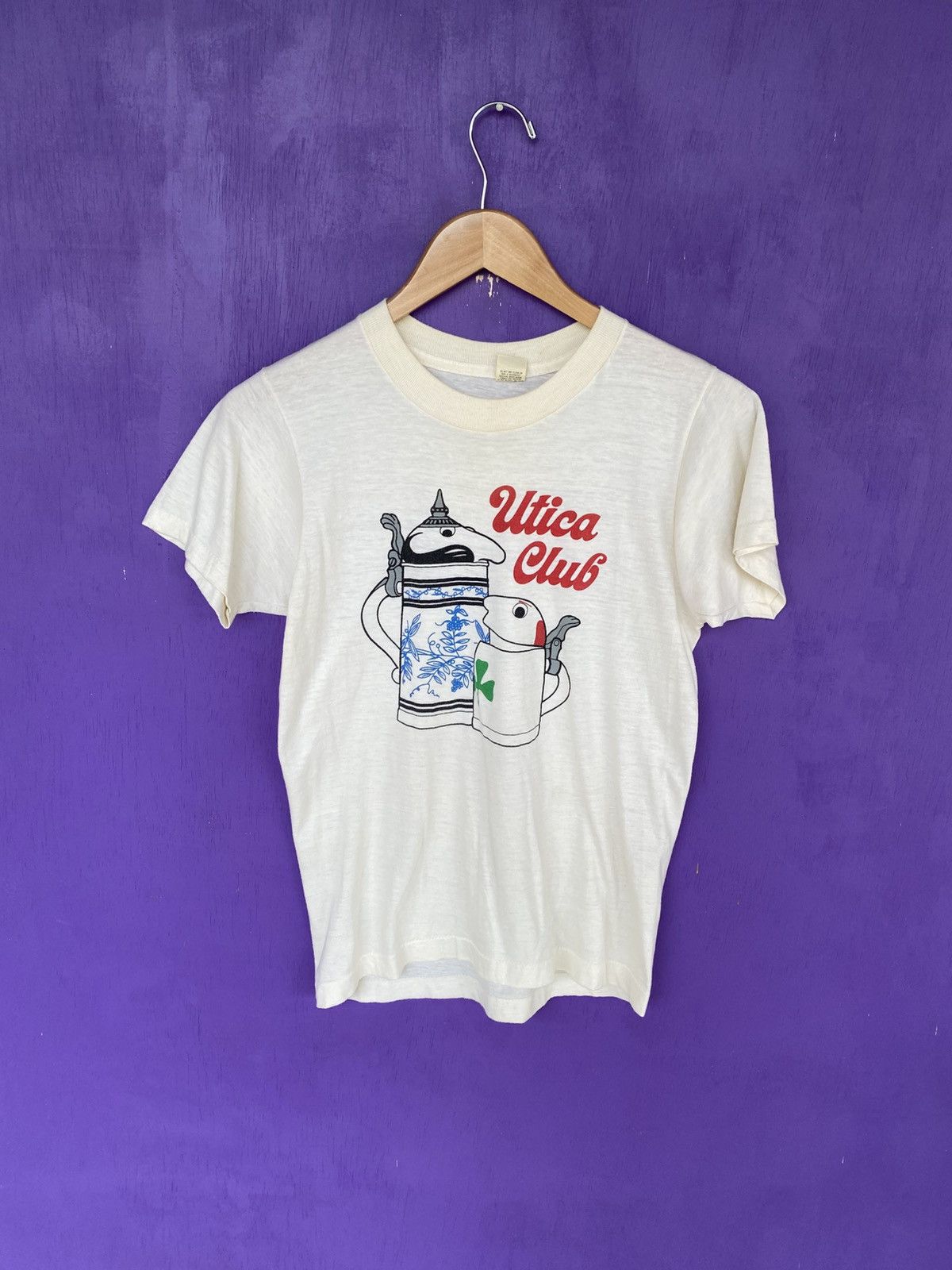 Other Vintage 80s Utica club tea pots t-shirt Size US S / EU 44-46 / 1 - 1 Thumbnail