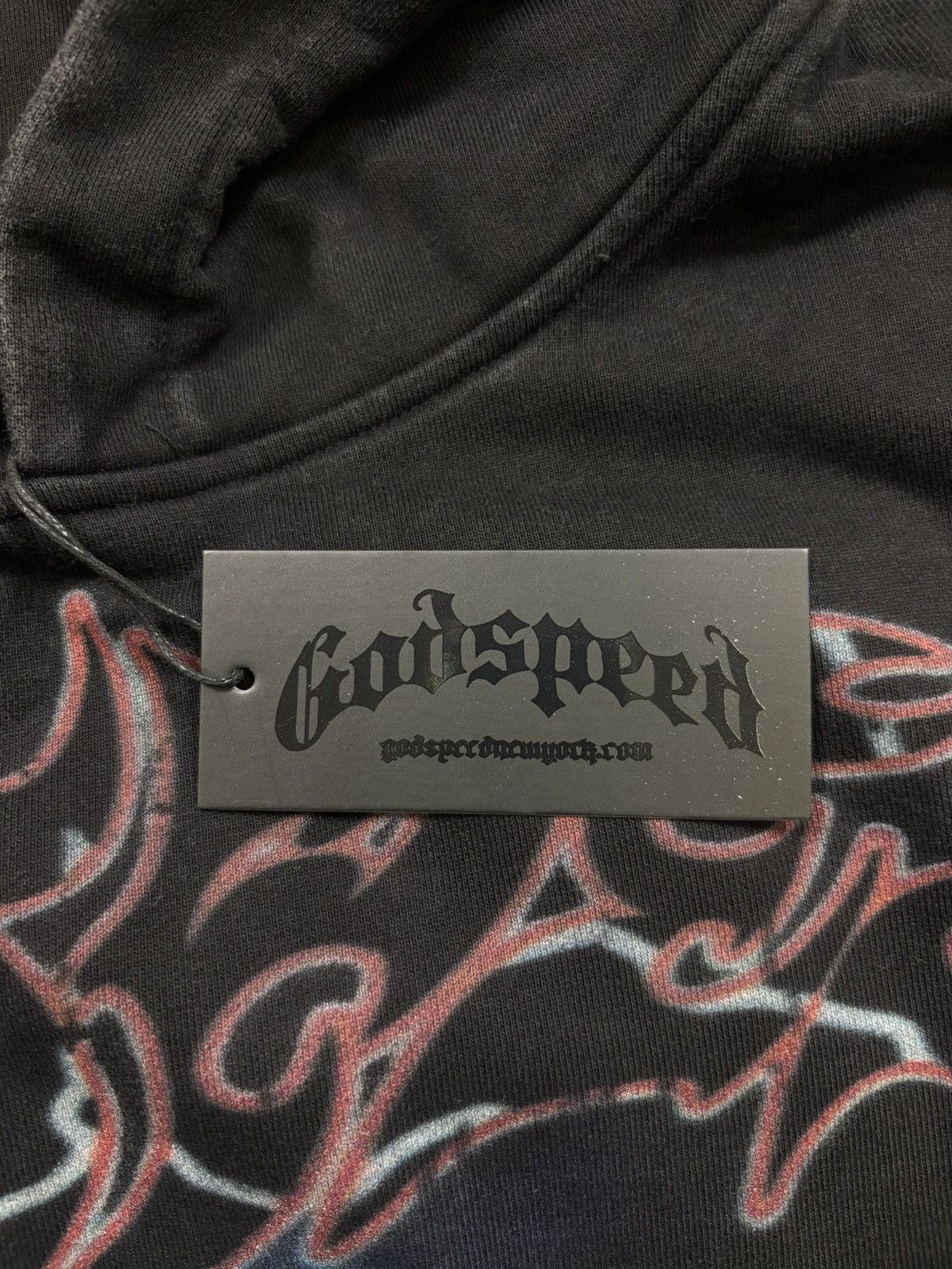 Godspeed Godspeed Pitstop Hoodie, Washed Black Size US M / EU 48-50 / 2 - 8 Thumbnail