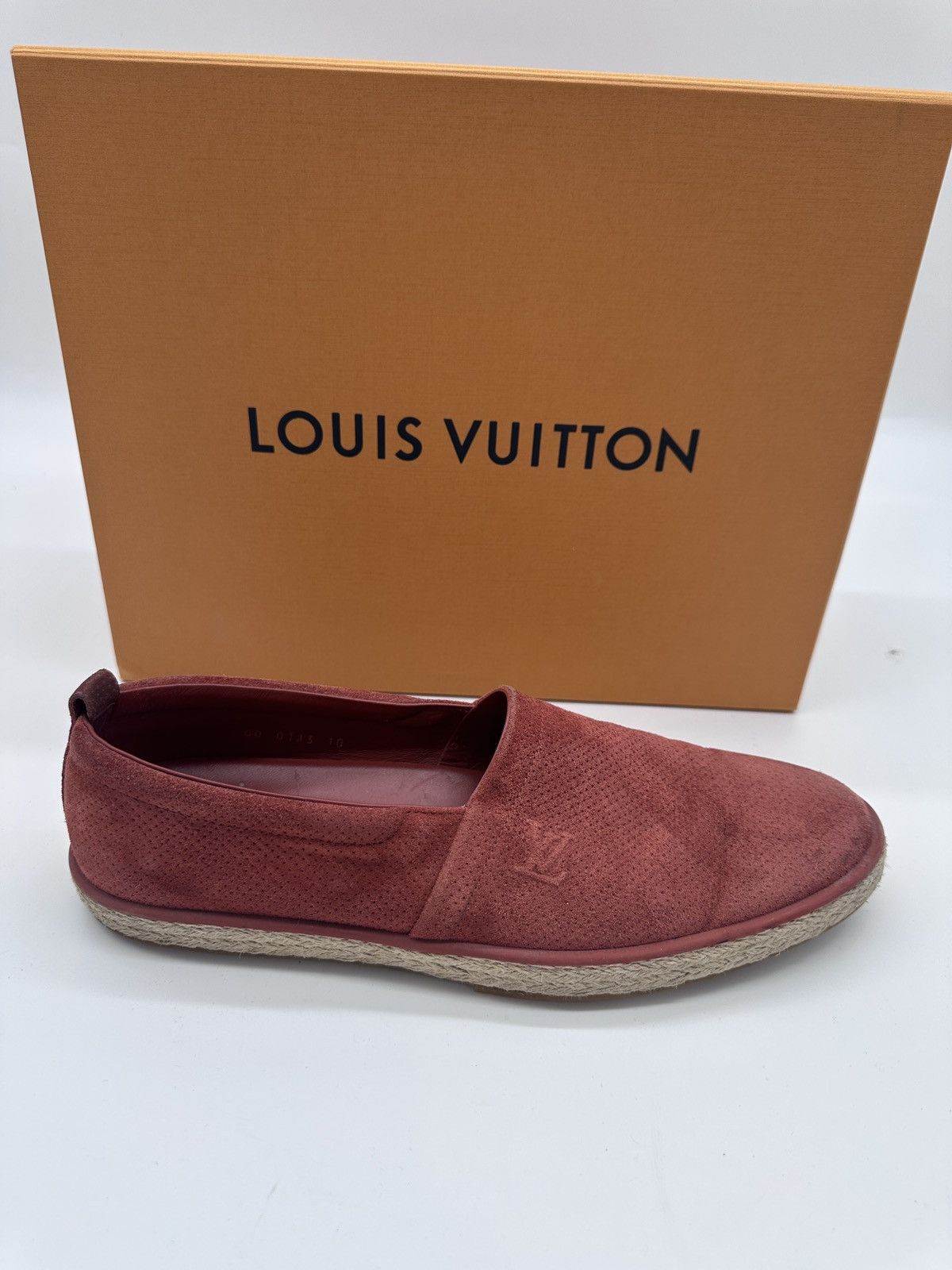 Louis Vuitton Louis Vuitton Espadrille Men’s Orange Size 10 LV 11 US Size US 11 / EU 44 - 1 Thumbnail