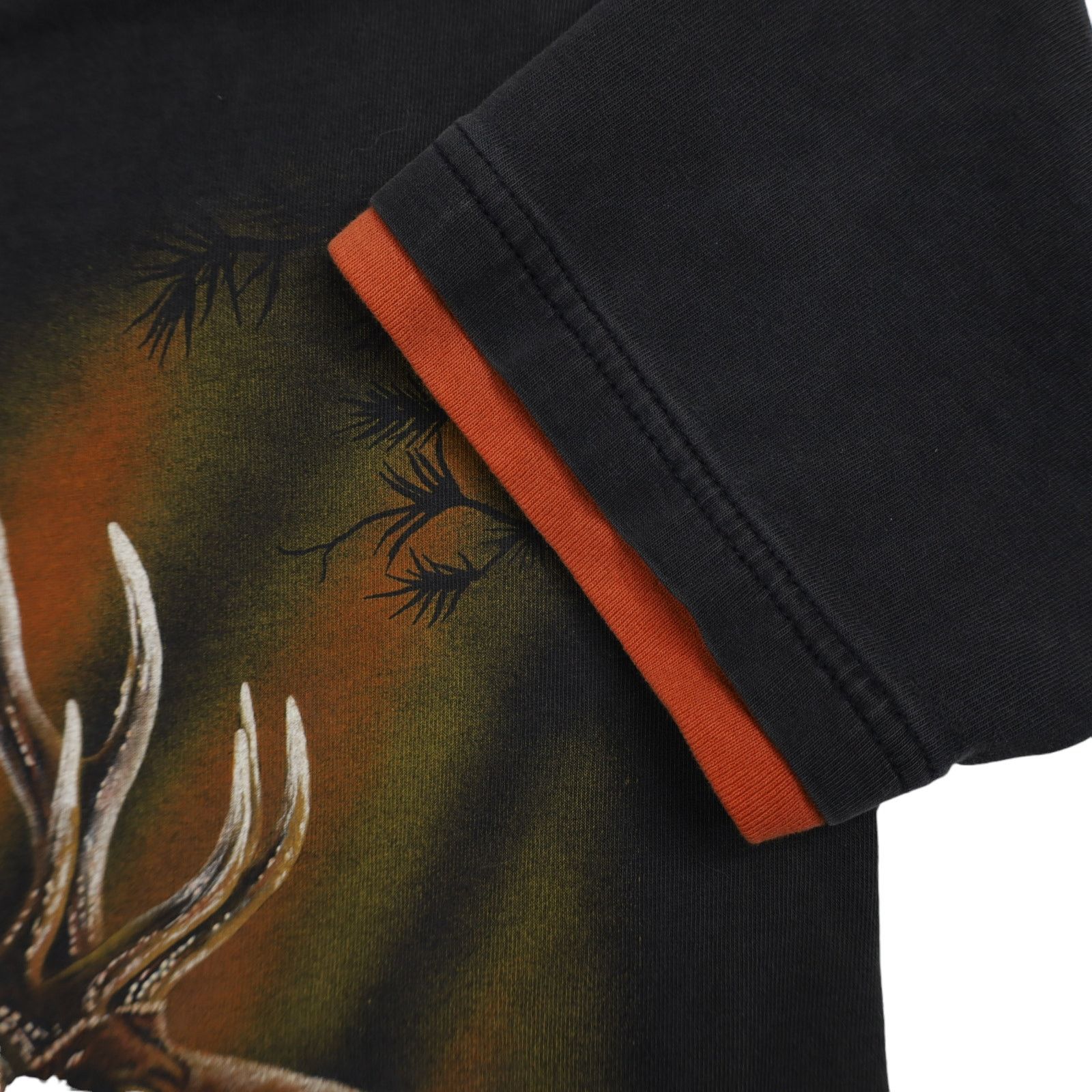 Vintage Vintage 90s Elk Graphic T Shirt Size US L / EU 52-54 / 3 - 6 Thumbnail
