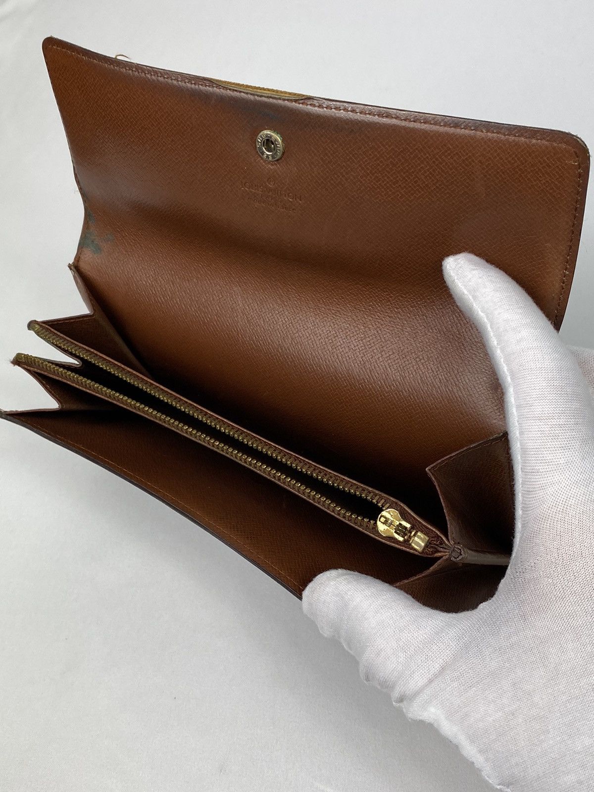 Louis Vuitton Louis Vuitton Monogram Long Wallet Size ONE SIZE - 3 Thumbnail