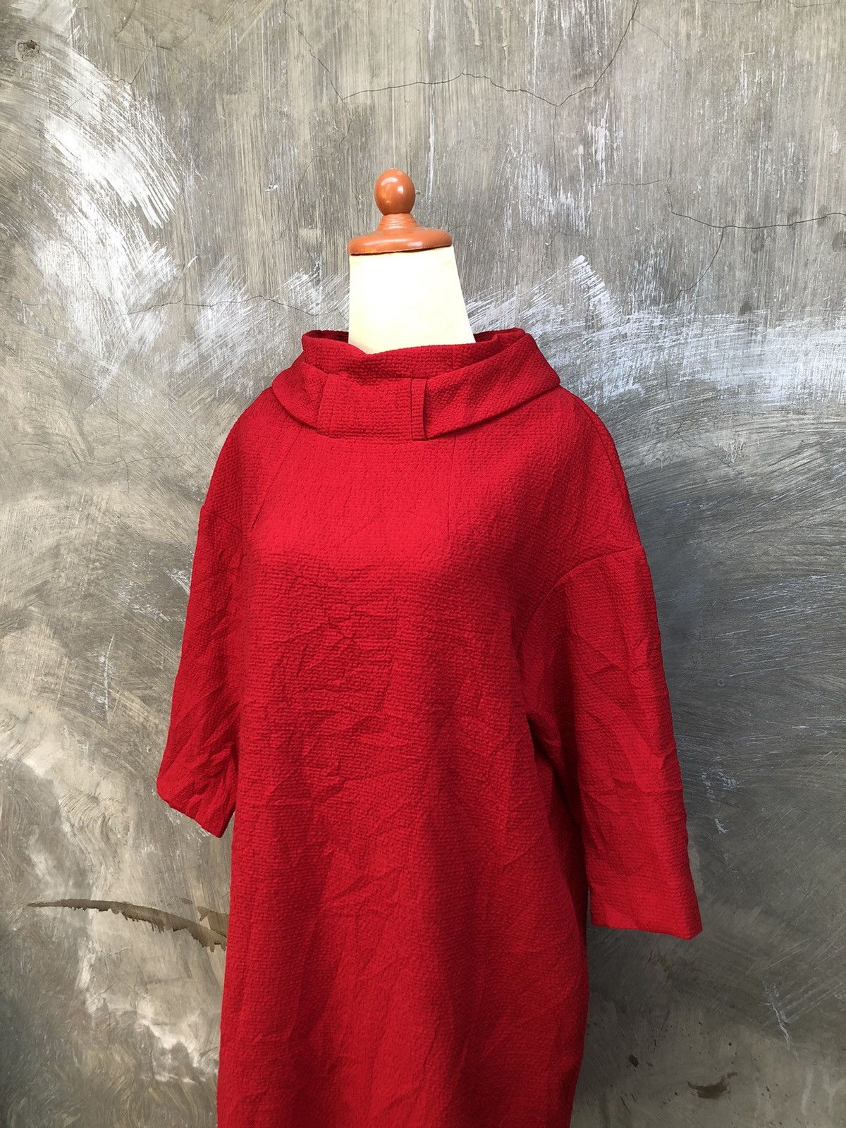 Cop Copine Cop Copine Red Midi Dress Size XS / US 0-2 / IT 36-38 - 2 Thumbnail