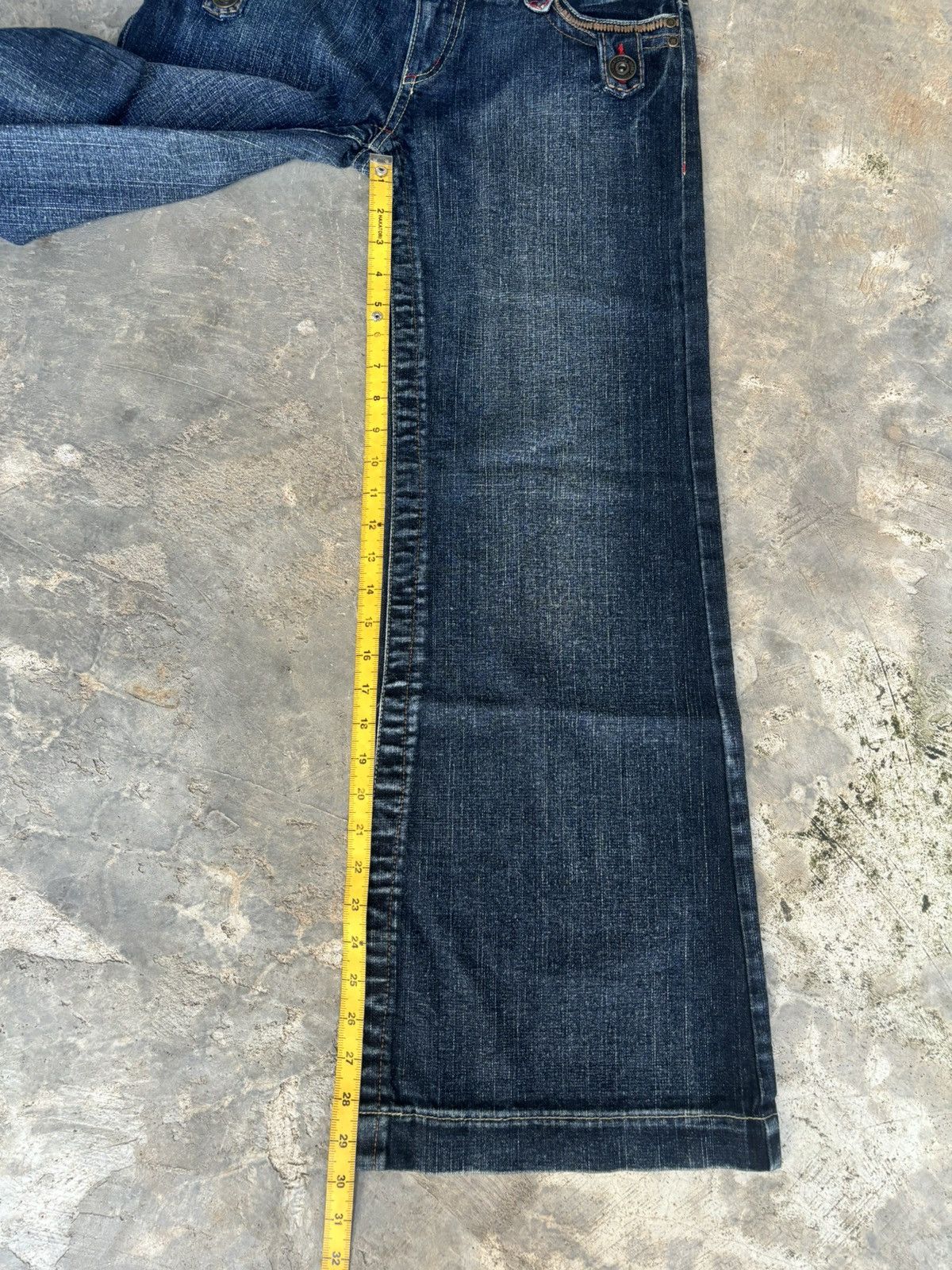 Hysteric Glamour × If Six Was Nine × Japanese Brand Vintage B.c.b.g Boocut Denim Jeans Size US 32 / EU 48 - 12 Thumbnail