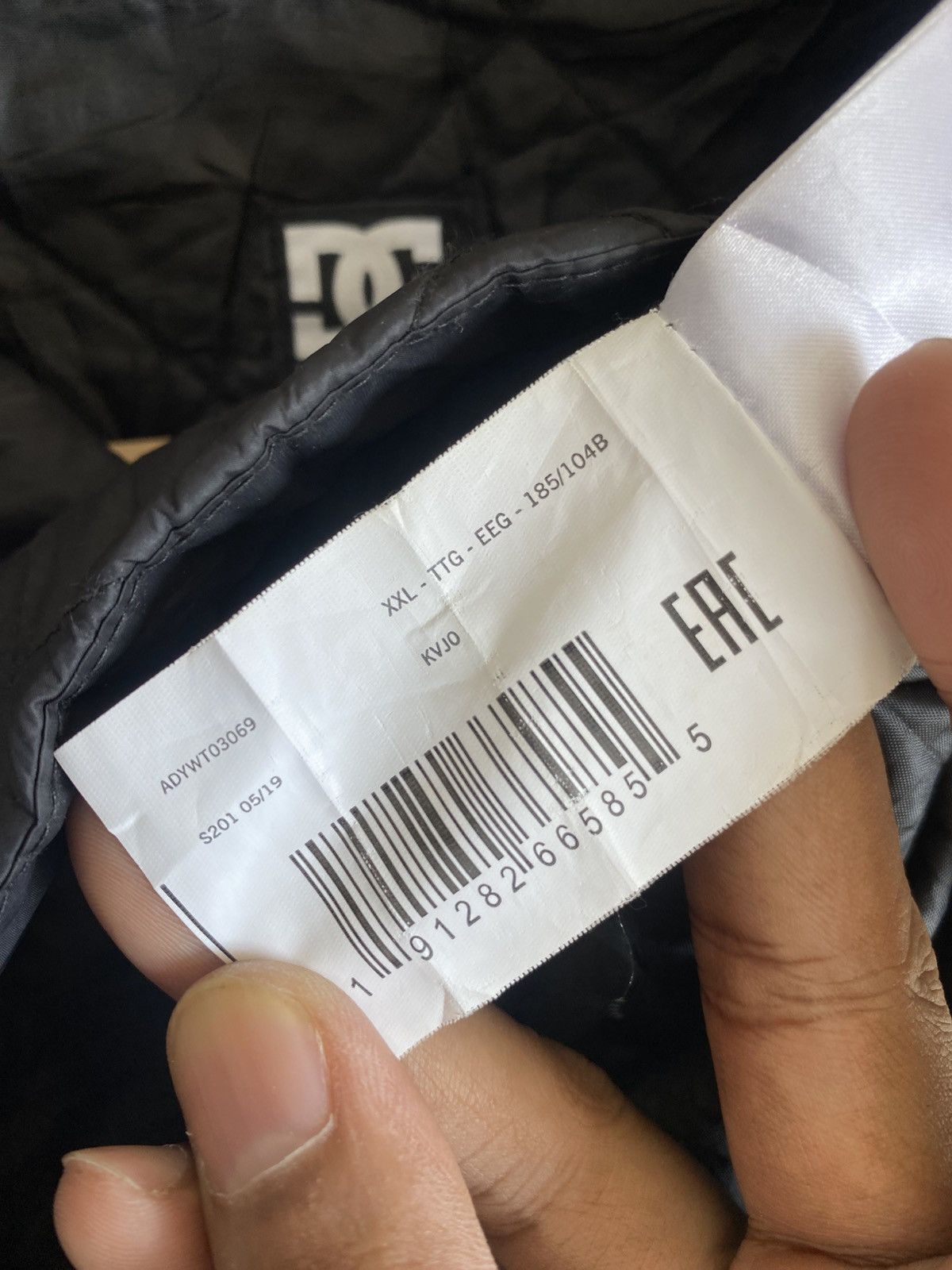 DC Dc shoes Quilted Jacket Size US XXL / EU 58 / 5 - 8 Thumbnail