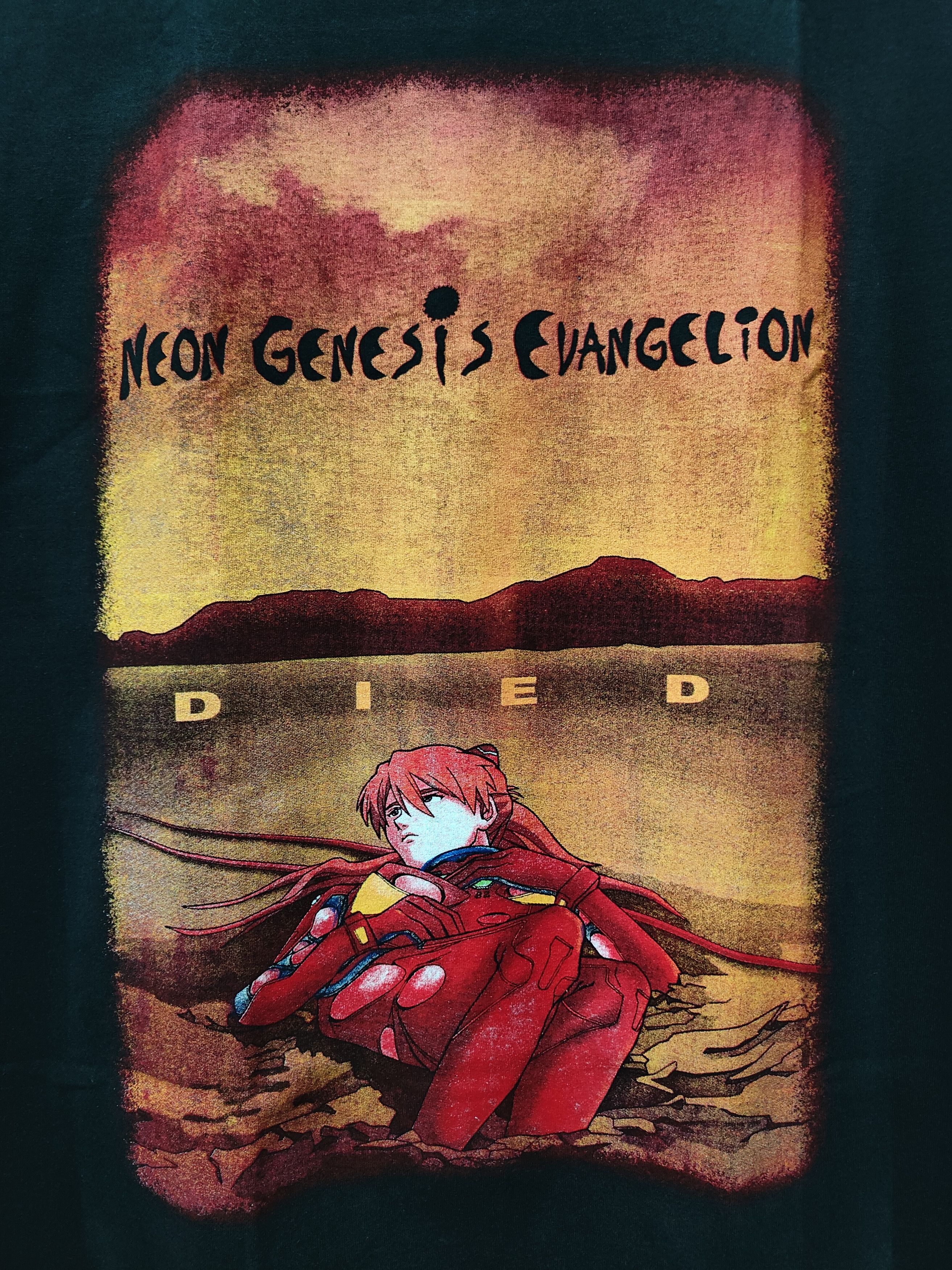 Anime Neon Genesis Evangelion Asuka T-shirt Size US XL / EU 56 / 4 - 2 Thumbnail