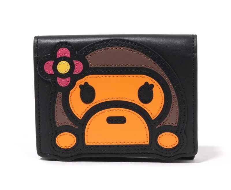 Bape Bape Baby Lisa Leather Wallet Size ONE SIZE - 1 Thumbnail