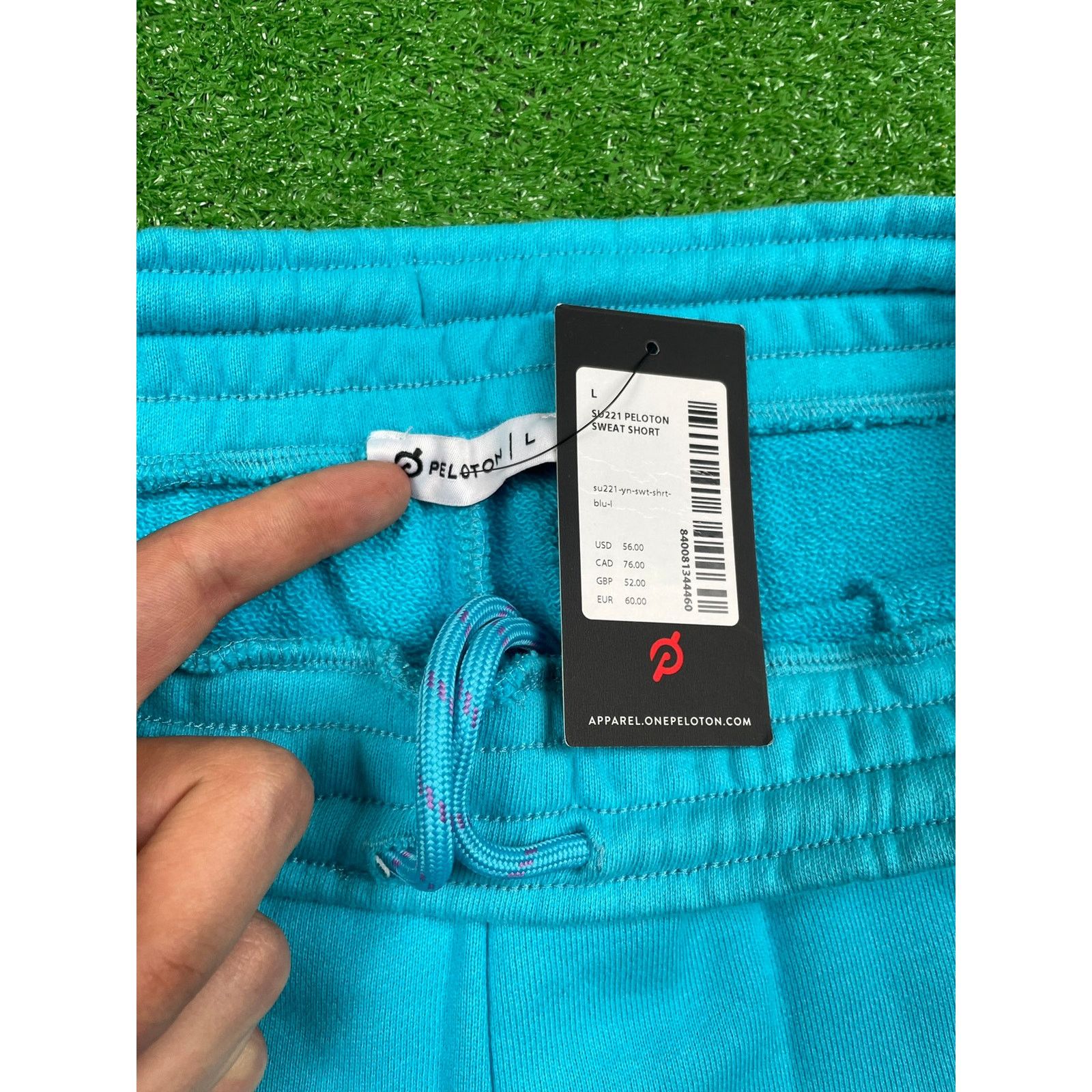 Other NWT Peloton Sweatshorts Activewear Teal Blue NEW WITH TAGS Size US 32 / EU 48 - 4 Thumbnail