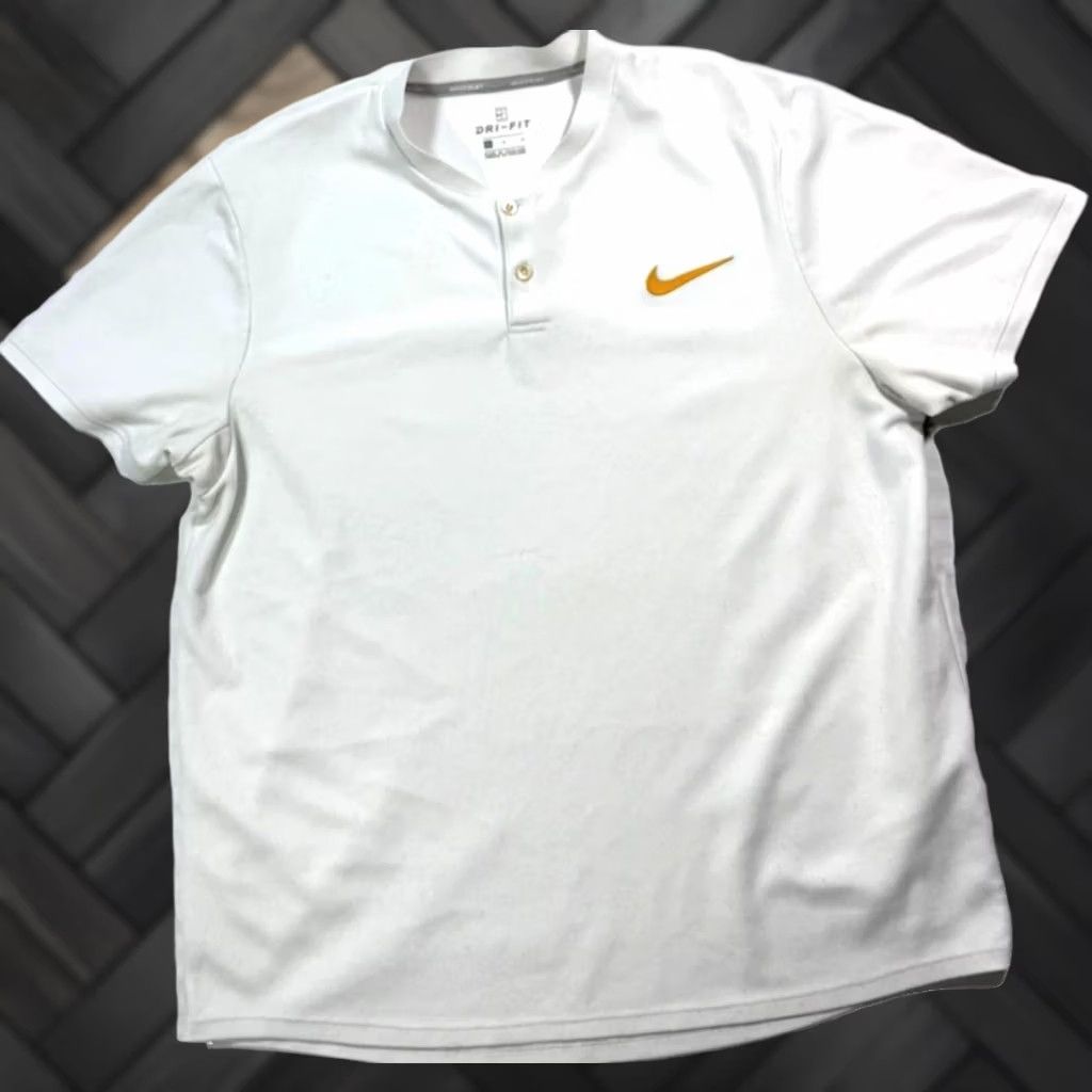 Nike Nike Court Advantage Polo Shirt Men White L Size US L / EU 52-54 / 3 - 1 Thumbnail