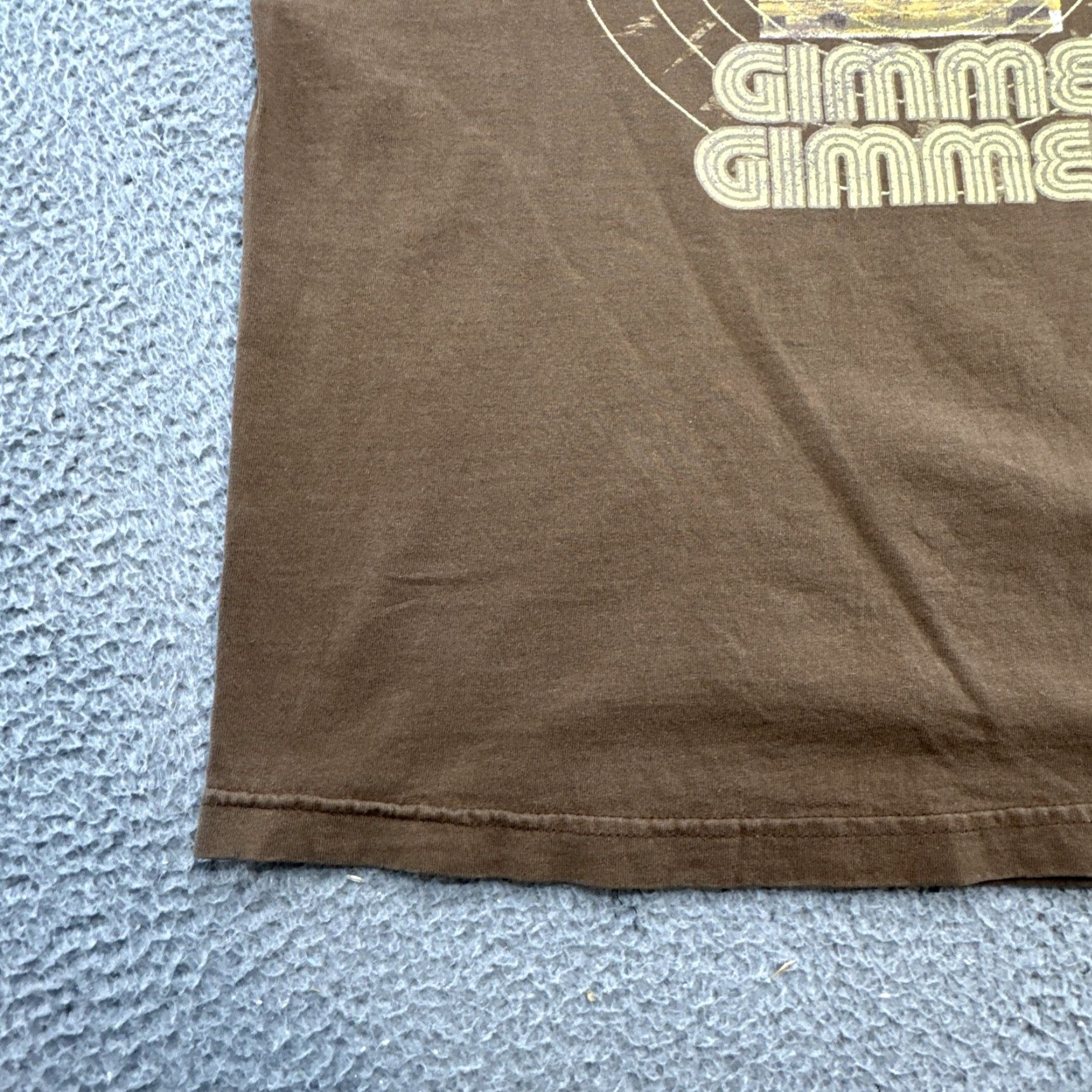 Vintage VINTAGE Me First And The Gimme Gimmes Shirt Adult L Brown 2000s Y2K T-Shirt Mens/Womens Size US L / EU 52-54 / 3 - 6 Thumbnail