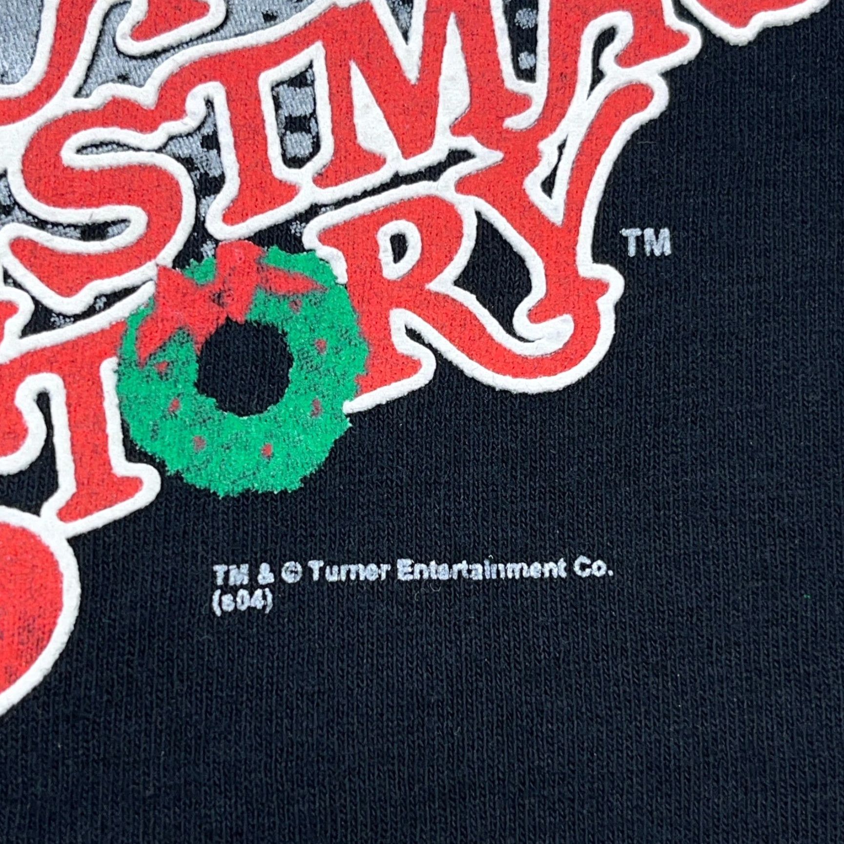 Hanes Vintage A Christmas Story Shirt Men XL Black Tee Ralphie Movie Promo 2004 Y2K Size US XL / EU 56 / 4 - 5 Thumbnail