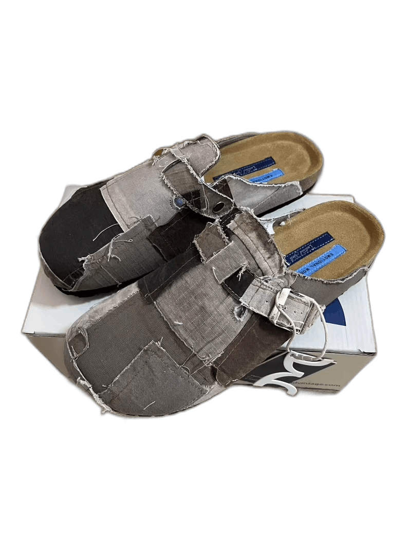 Birkenstock emotional world Mule Patchwork Birkenstock Slippers Size US 5 / EU 37 - 1 Thumbnail