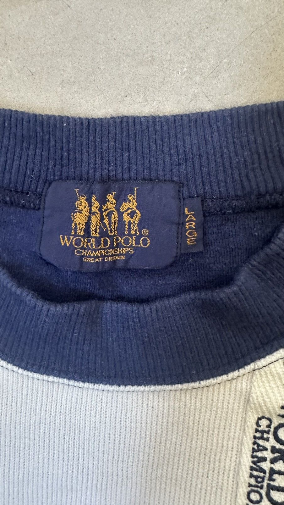 Vintage VINTAGE WORLD POLO CHAMPIONSHIPS SEEATSHIRT Size US L / EU 52-54 / 3 - 7 Thumbnail