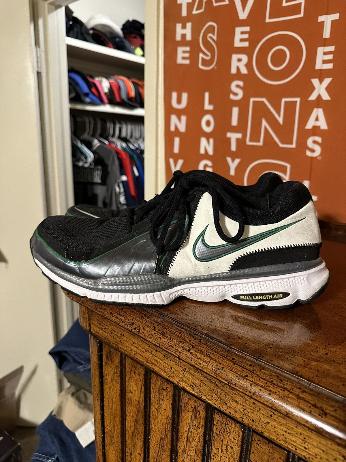 Nike × Vintage Vintage Nike Air Edge Essential “green lantern” 00s size 14 Size US 14 / EU 47 - 4 Thumbnail