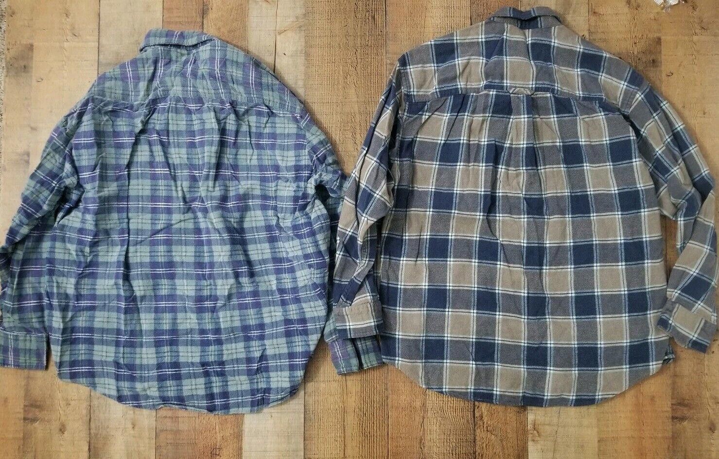 Chaps Vintage Plaid Shirts 90's Chaps Ralph Lauren Y2k large Size US L / EU 52-54 / 3 - 3 Thumbnail
