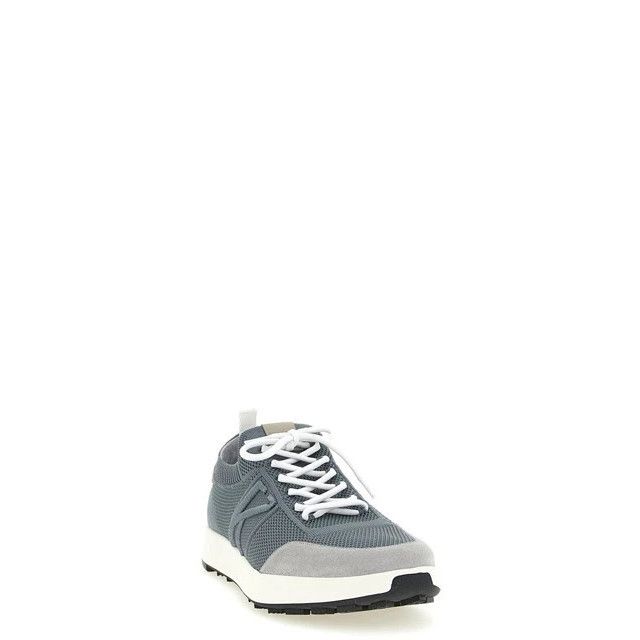 Kiton KITON Gray Technical cotton Sneakers New & Authentic (Men's Size US 8 / EU 41 - 2 Thumbnail
