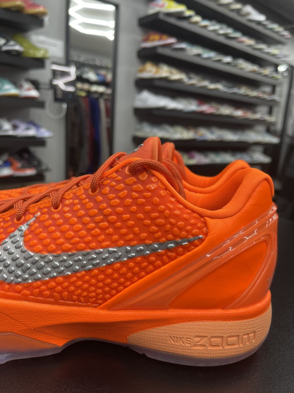 Nike Size 7y - Nike Kobe 6 Protro Total Orange Brand New! Size US 7 / EU 40 - 5 Thumbnail