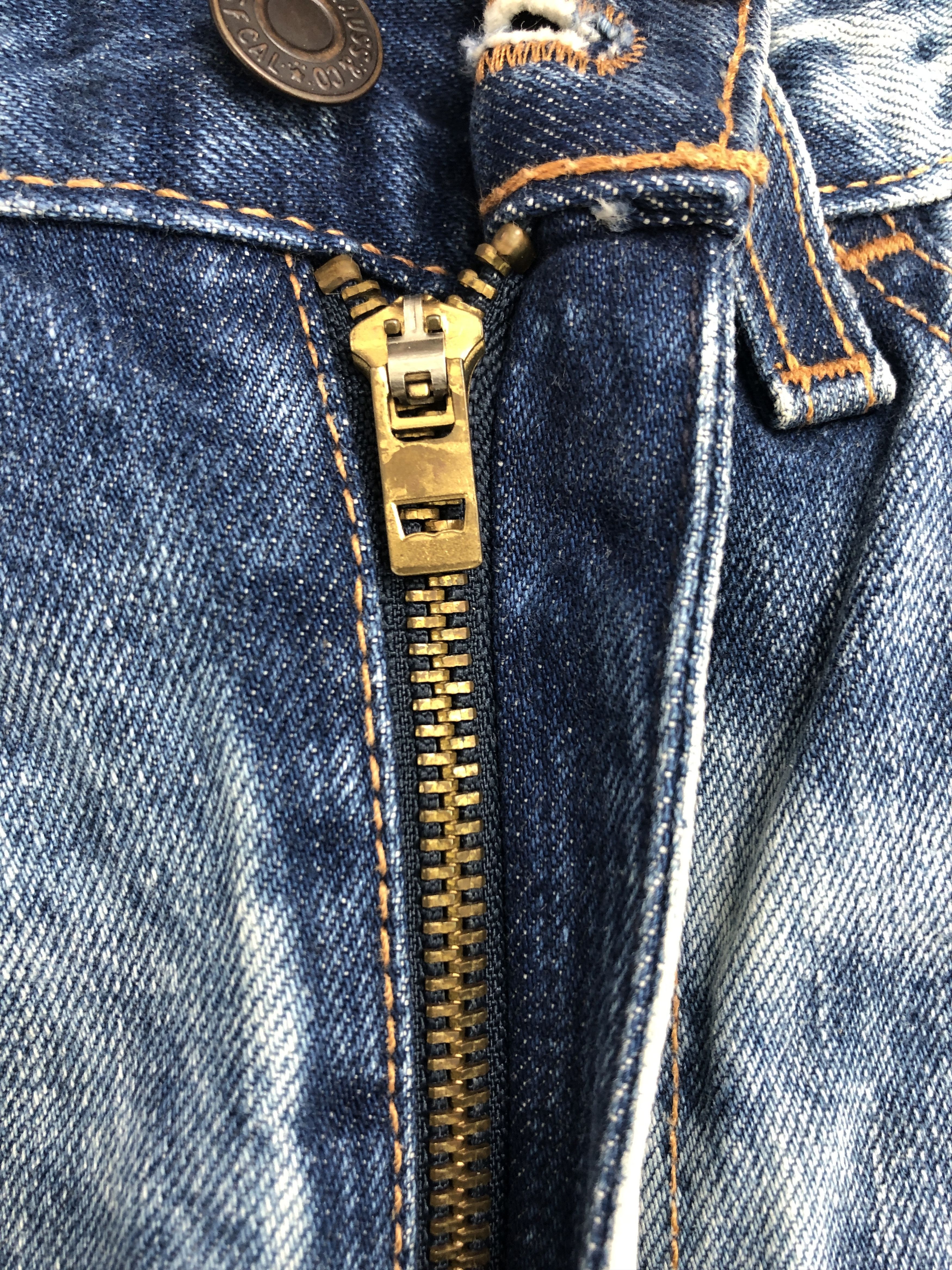 Levi's Vintage Levis 505 Orange Tab Acid Wash Jeans 29x28.5 S0017 Size US 29 - 12 Thumbnail