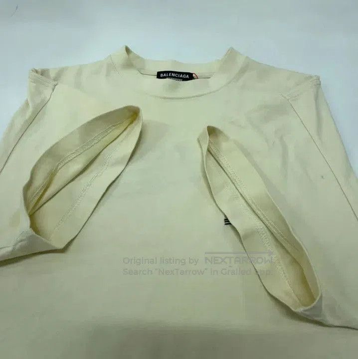 Balenciaga Balenciaga SS22 Letter Print Short Sleeve T. Size US XXS / EU 40 - 5 Thumbnail