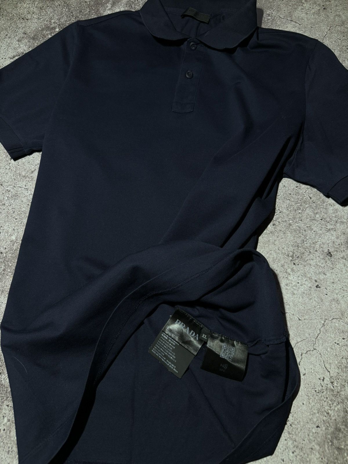 Prada Prada Vintage Luxury Basic T-shirt Size US XL / EU 56 / 4 - 6 Thumbnail