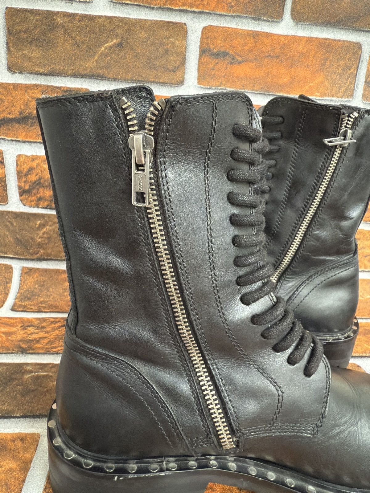 Ann Demeulemeester 😮‍💨♣️stud-detail boots Size US 6 / IT 36 - 11 Thumbnail