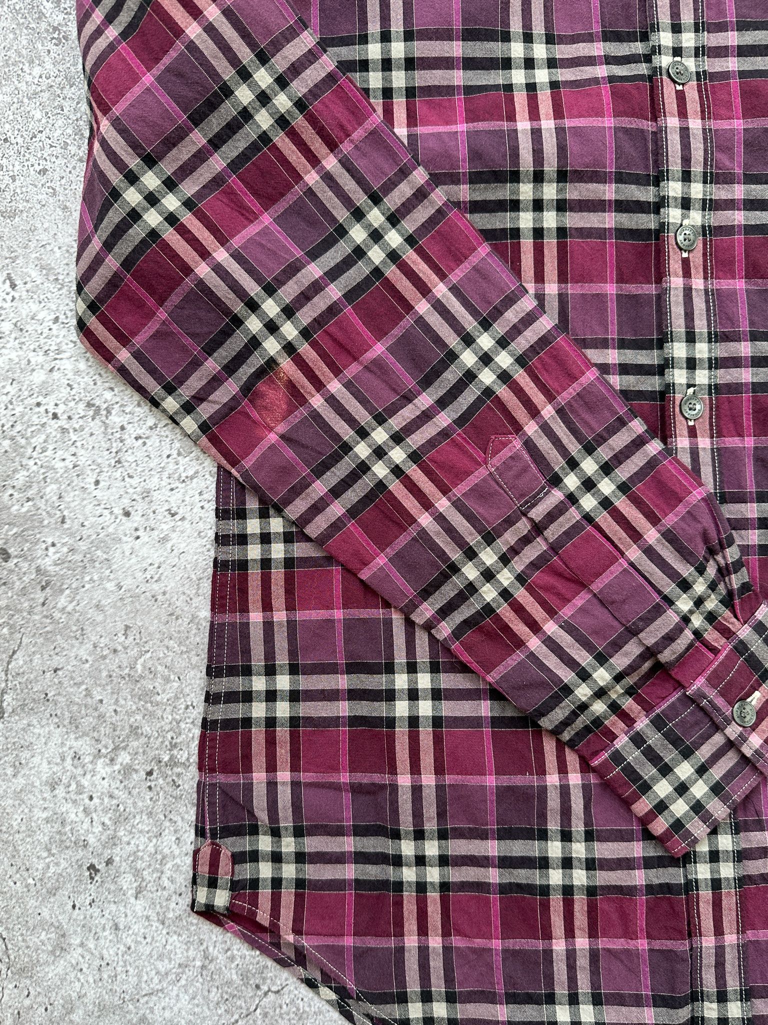 Burberry Burberry Check Shirt Size S - M Size US S / EU 44-46 / 1 - 6 Thumbnail
