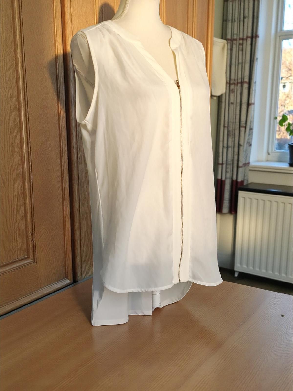 Other PerSeption Concept XL Sleeveless Blouse in Cream Size XL / US 12-14 / IT 48-50 - 4 Thumbnail