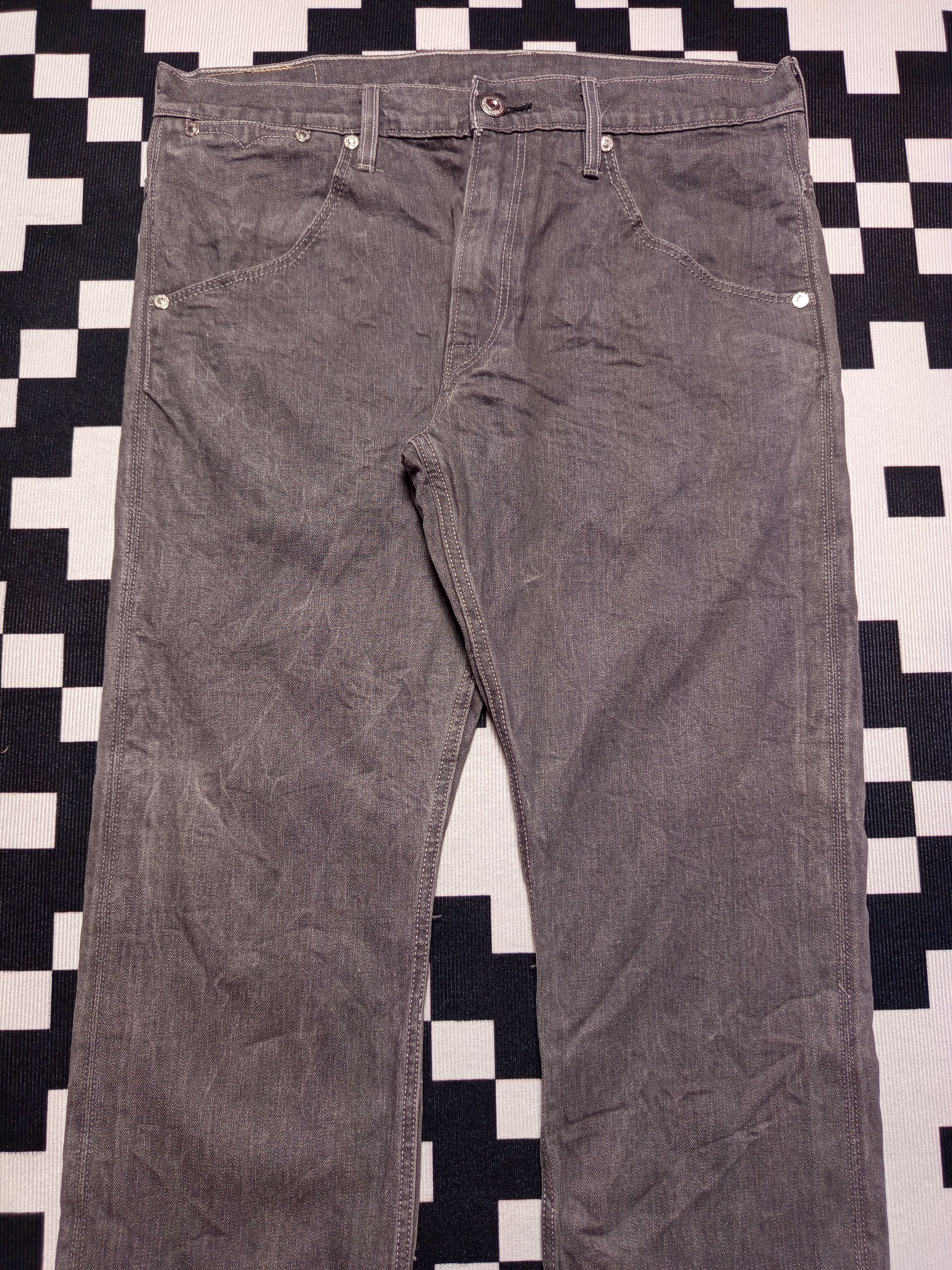 Levi's × Levi's Vintage Clothing × Vintage Vintage Levi’s 514 Slim Grey Denim Jean Size US 32 / EU 48 - 4 Thumbnail