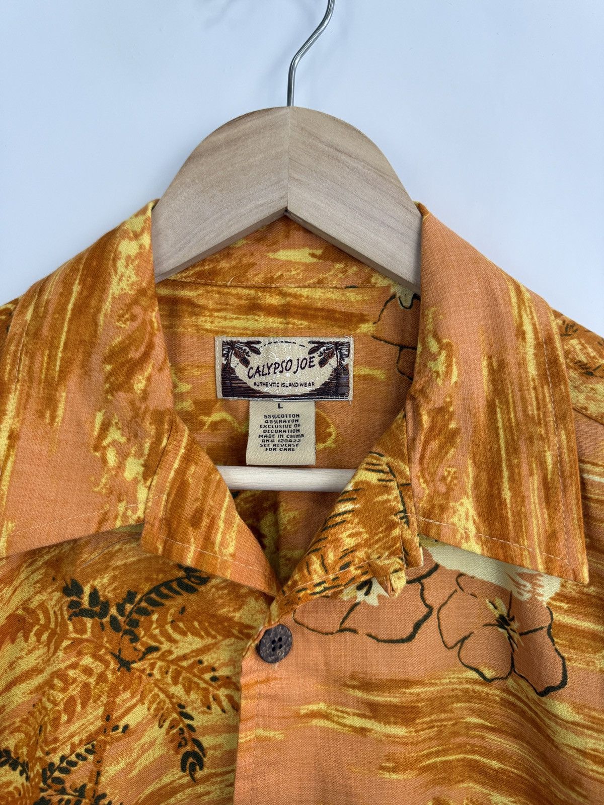Toyo Enterprises 🌺 Vintage 90s Hawaiian Shirt Calypso Joe John Severson style Size US L / EU 52-54 / 3 - 4 Thumbnail